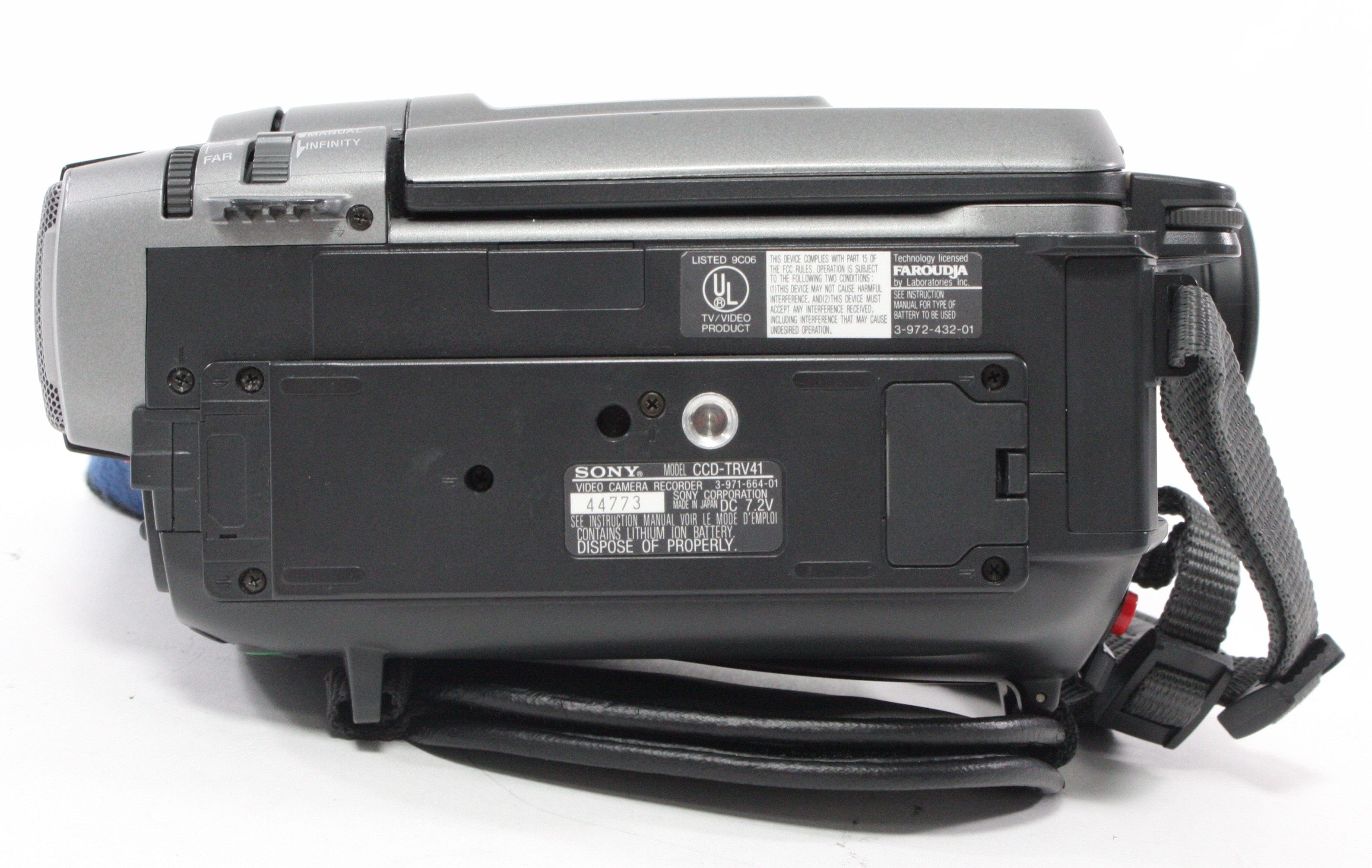 Sony Handycam Vision CCD-TRV41