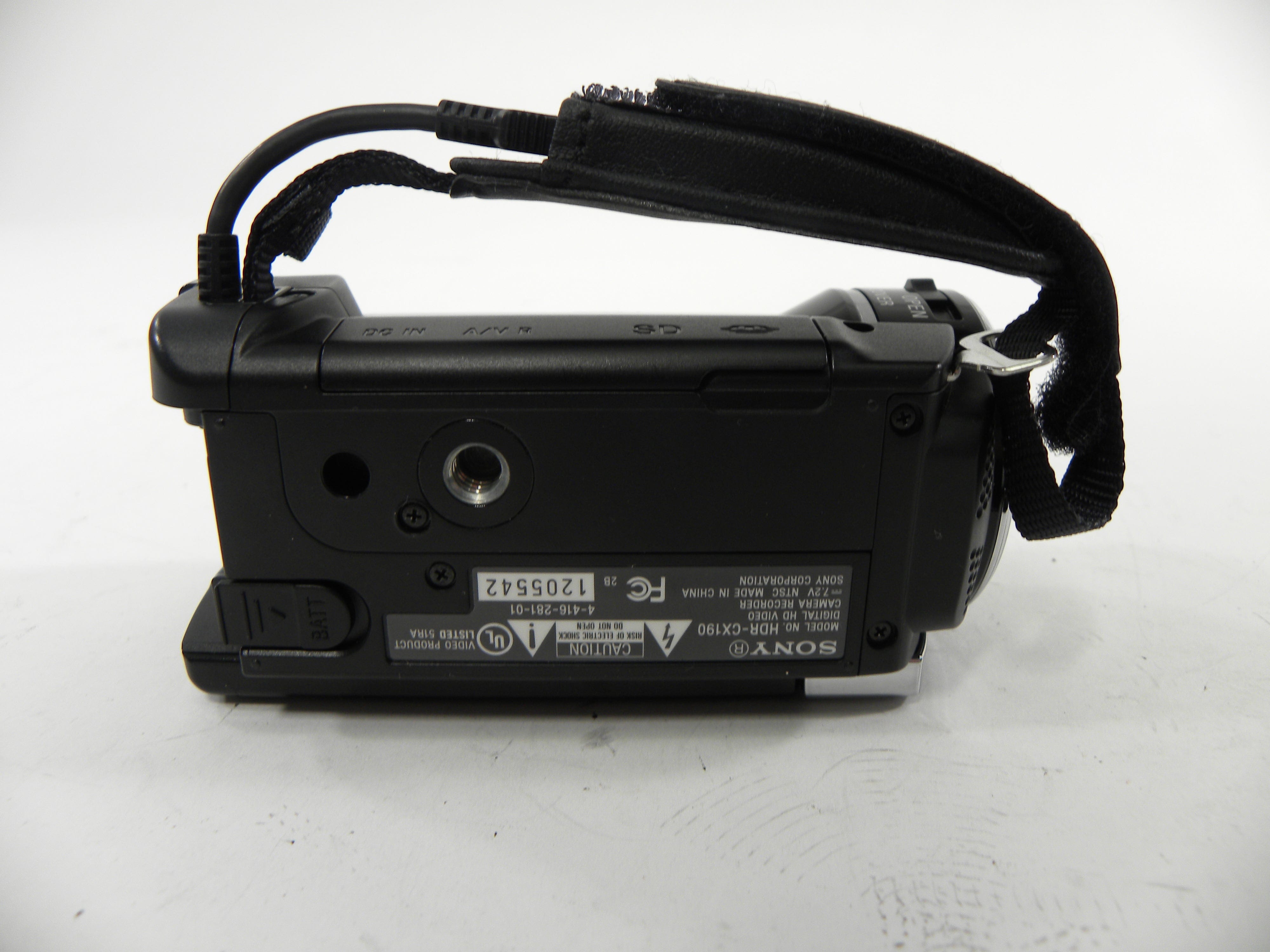 Sony HDR-CX 190 5.3mp Digital Handycam Camcorder