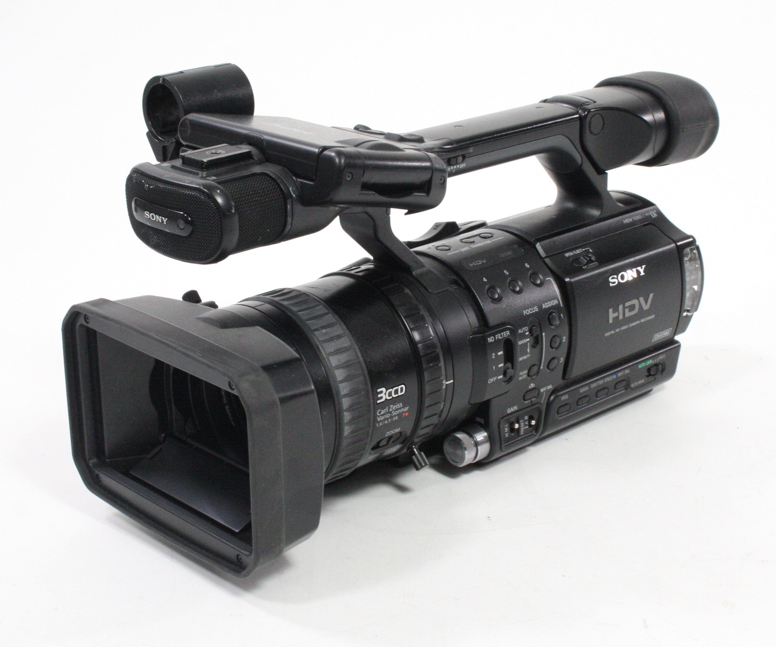 Sony HVR-Z1U HD Video Camera Mini DV with 570 hrs