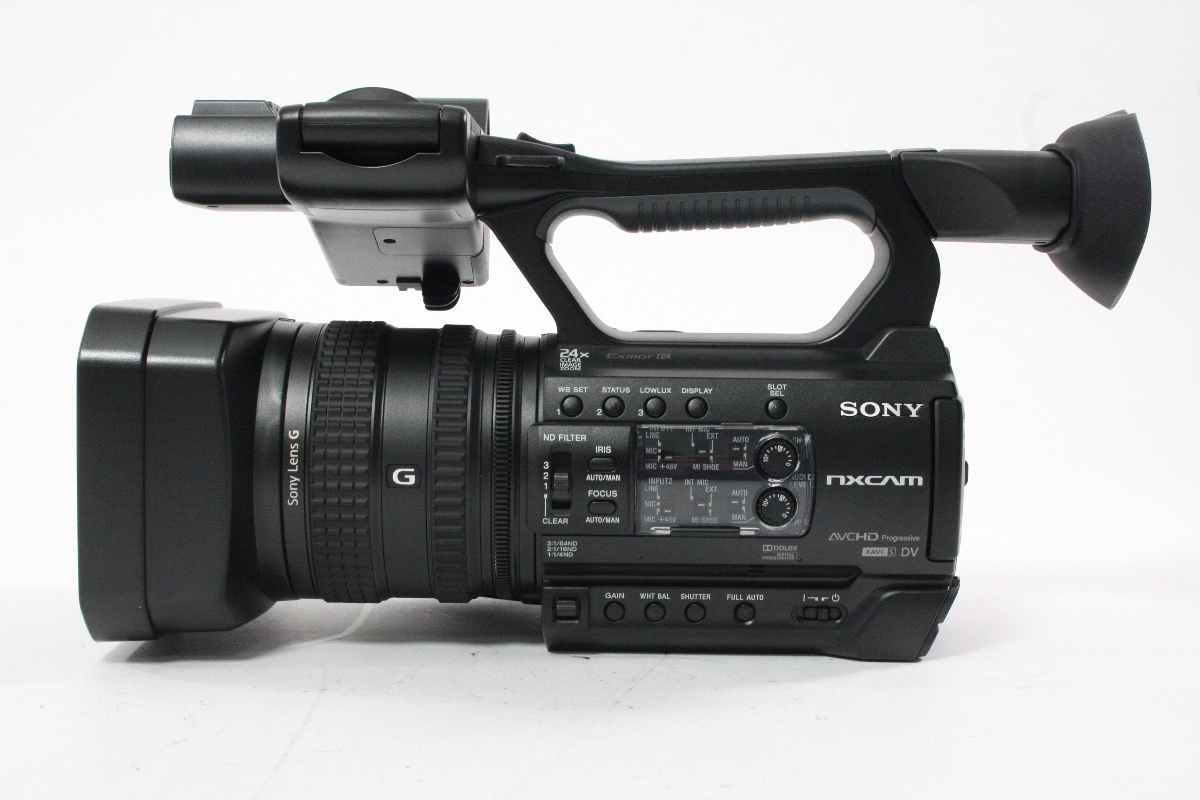 Sony HXR-NX100 Full HD NXCAM Camcorder with 10 hours of Usage.LIKE NEW