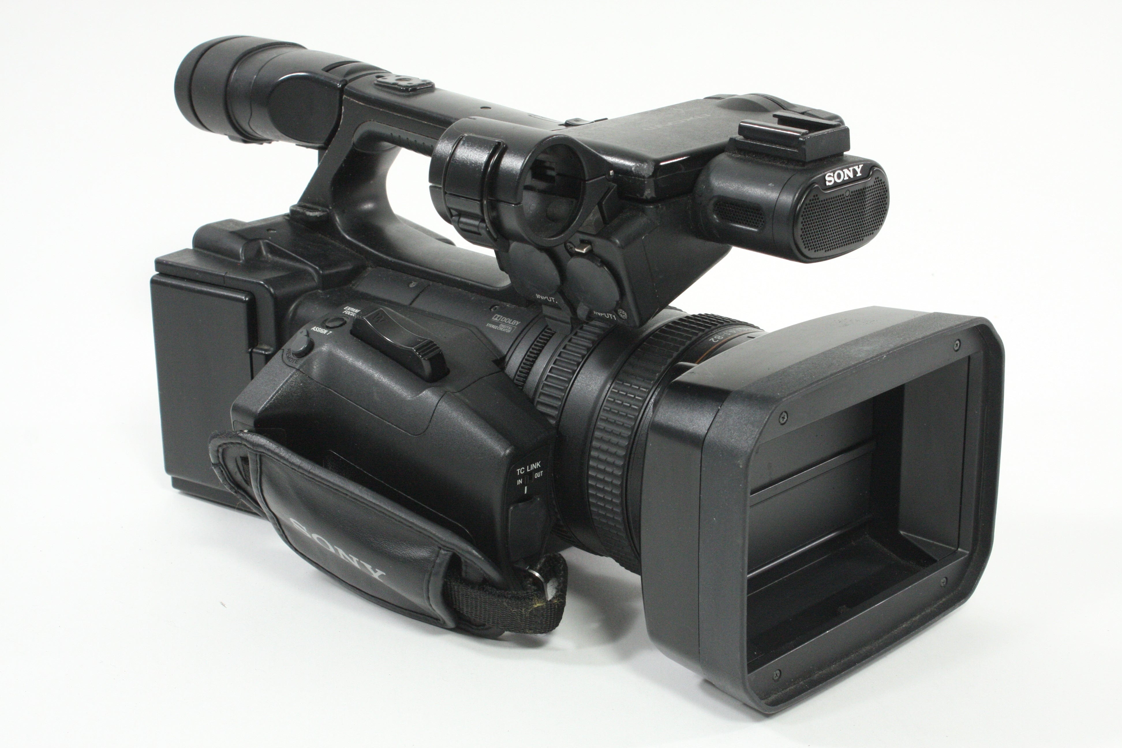Sony HXR-NX5U NXCAM Professional Camcorder - 1150  hours usage -selling as-is.