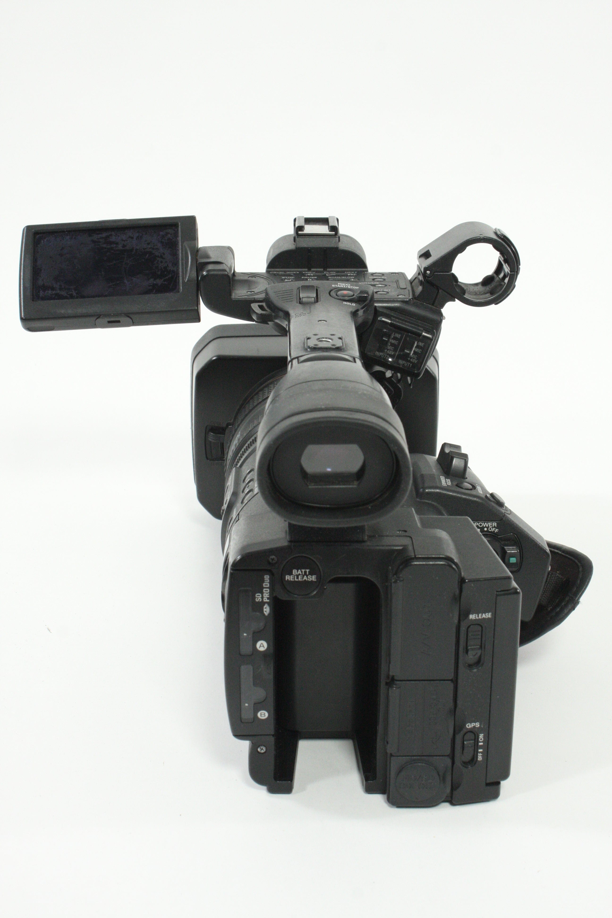 Sony HXR-NX5U NXCAM Professional Camcorder - 550  hours usage - Selling as-is.