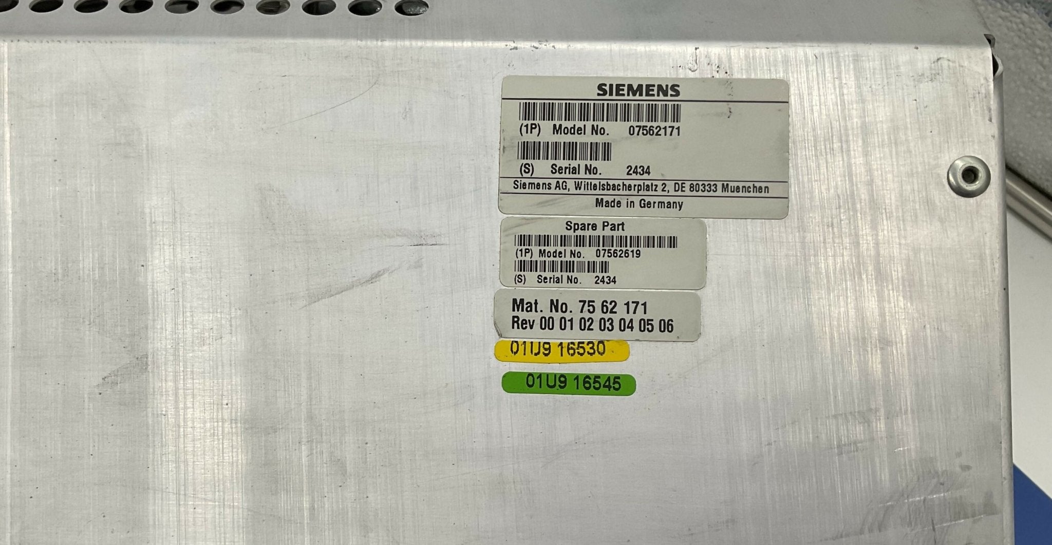 SPARE PART POWER BOX P10F ( 07562619/7562619/07562171 SIEMENS