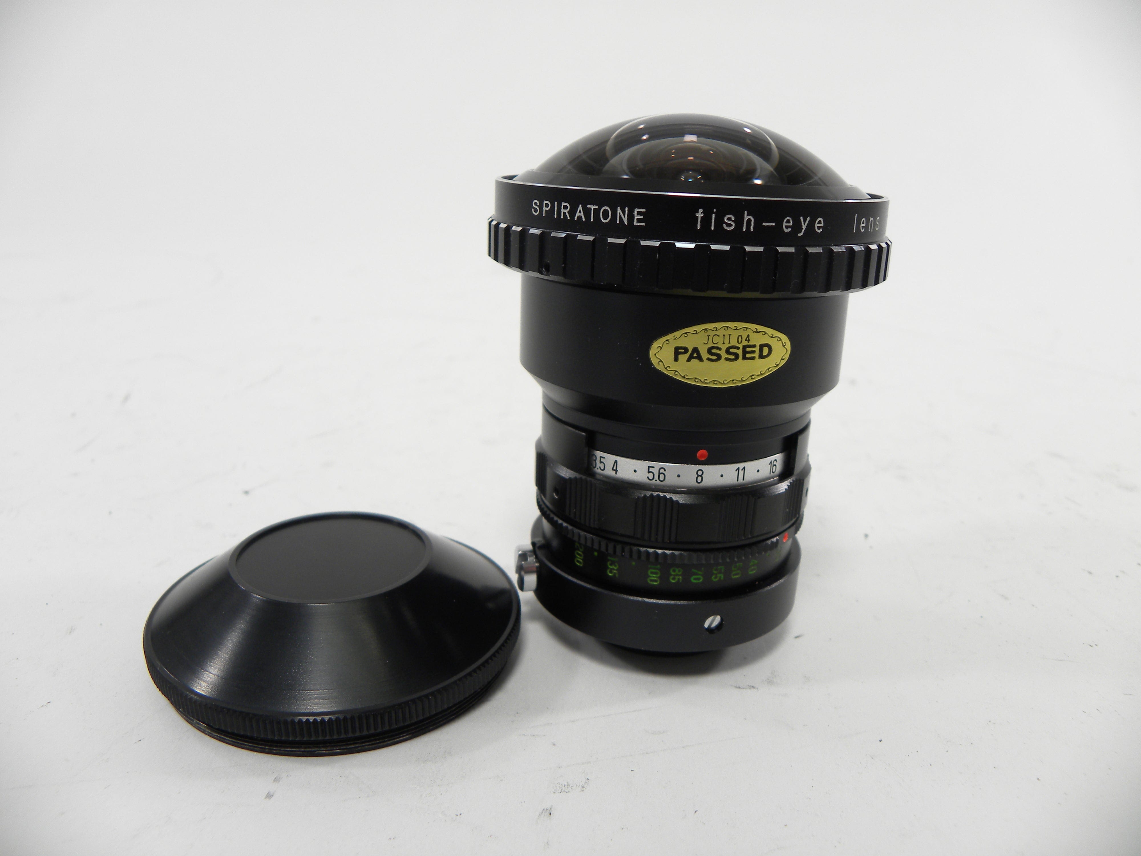 Spiratone Fish Eye Auxiliary 180* 015x  w/62mm Attchment