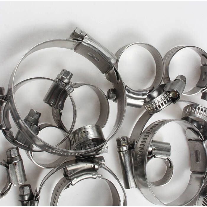Scandvik 13650 ABA SS Hose Clamps, #24, 10 Pack