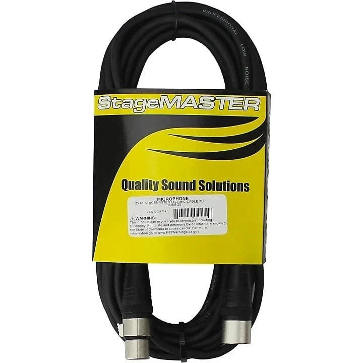 StageMaster 25ft LO-Z Mic Cable XLR