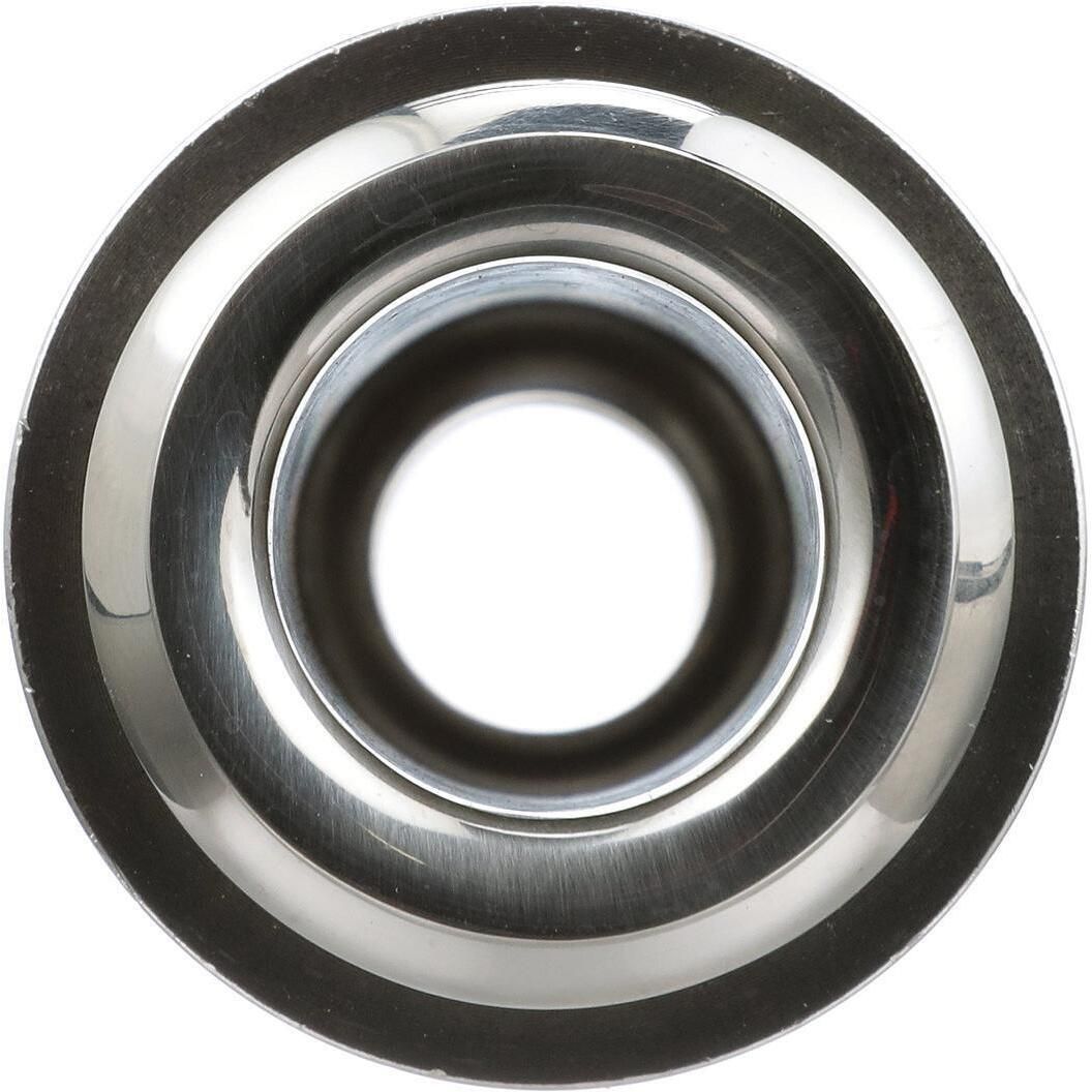 Seachoice 50-18591 Thru Hull Fitting, Mega-Flow Dripless, 316 Stainless Steel, Fits 5/8" Hose, 1-1/2" Max Hull