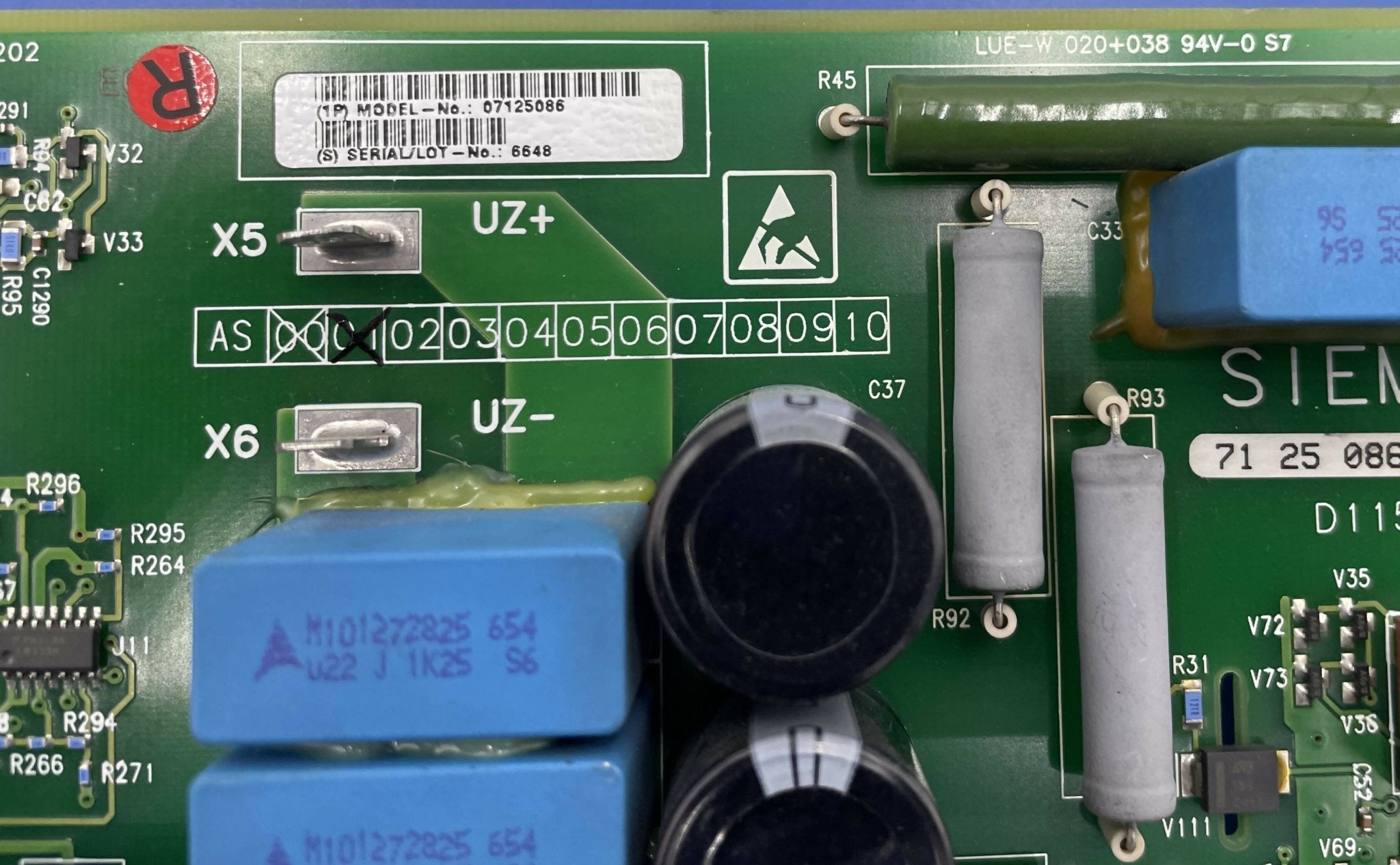 STARTING DEVICE CT D115 (07125086 SIEMENS