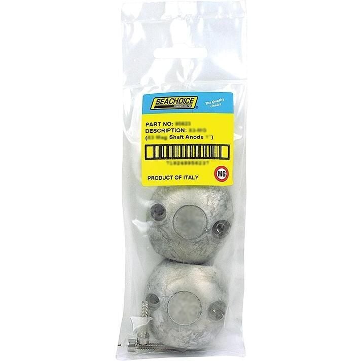 Seachoice 95633 Streamlined Shaft Anode w/Allen Screw, Magnesium, Model X7, Size 1-1/2"