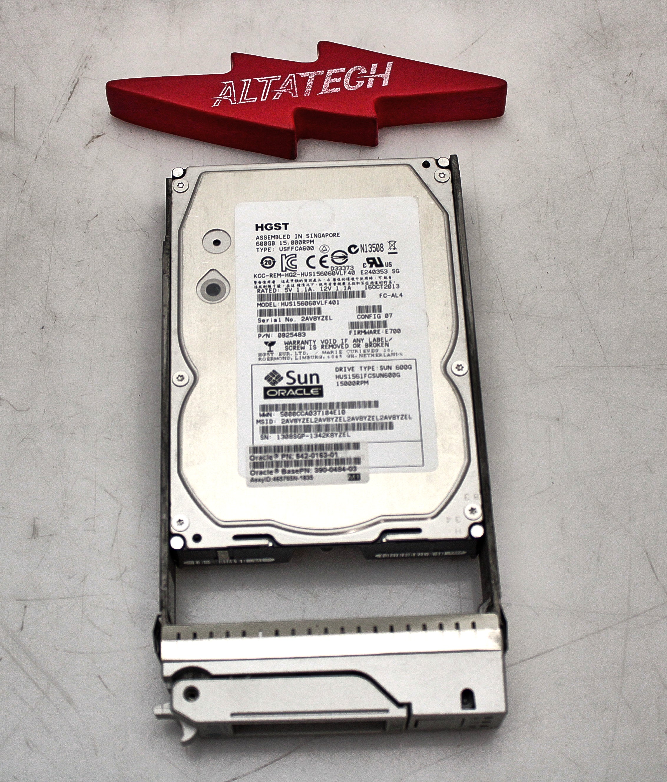 Sun Microsystems 542-0163 600GB 15K F/C