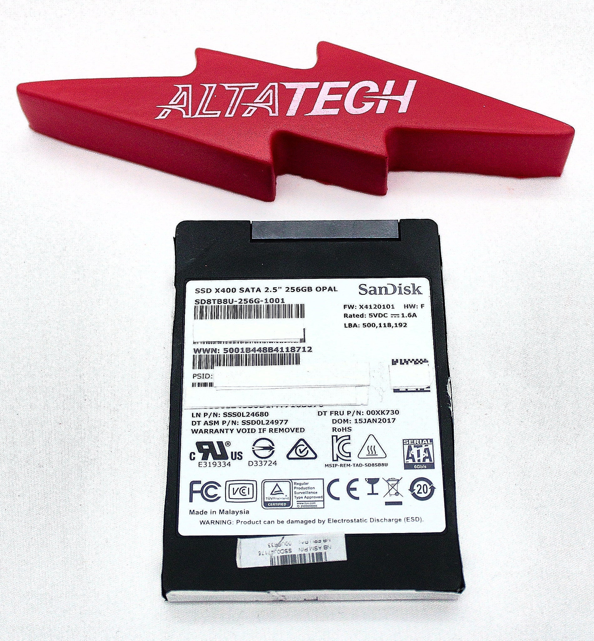 SuperMicro SD8TB8U-256G-1001 1001 X400 256gb 2.5 inch 7mm Sata 00xk730