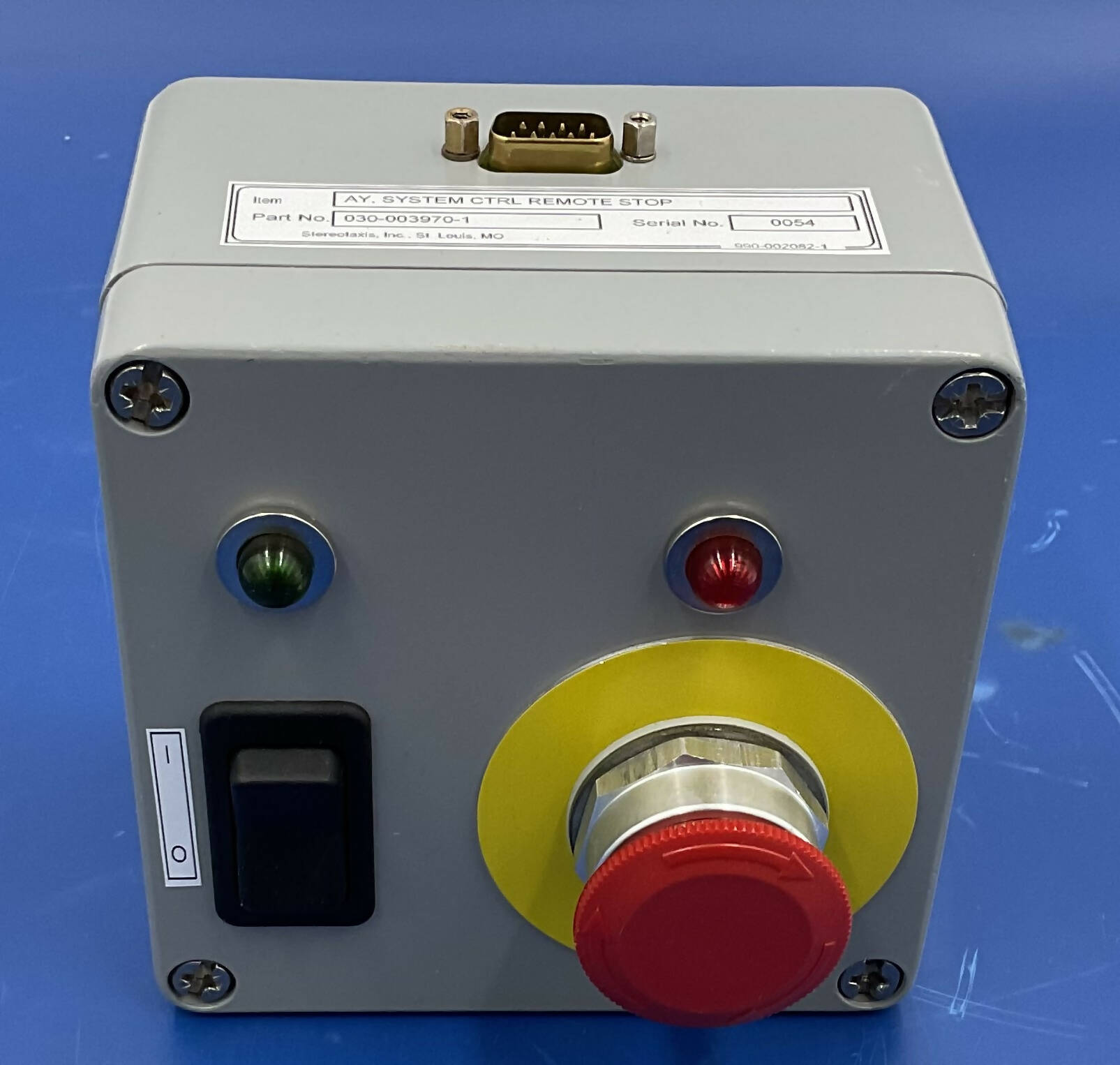 Siemens 030-003970-1 - System Control Remote Stop Safety Front View | Alo Tech Solutions