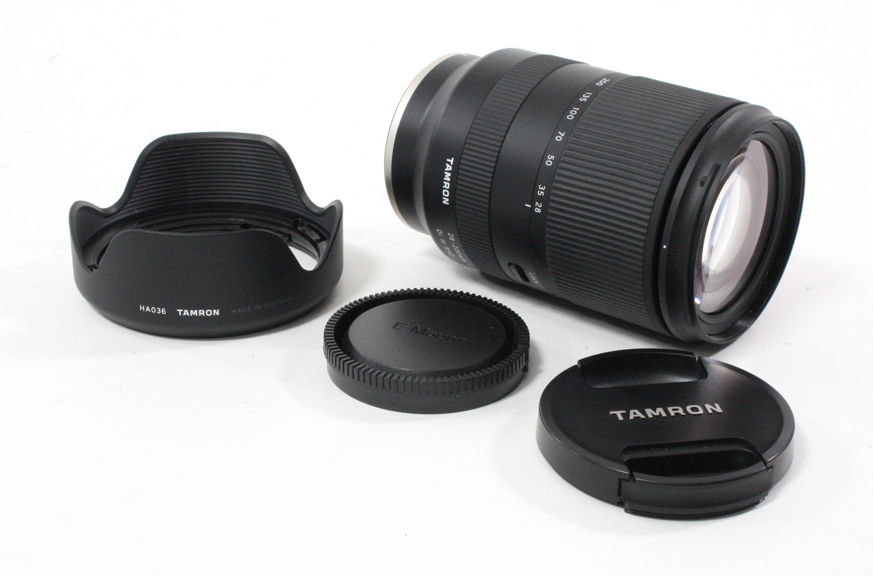 Tamron 28-200mm f/2.8-5.6 Di III RXD Lens for Sony E Mount