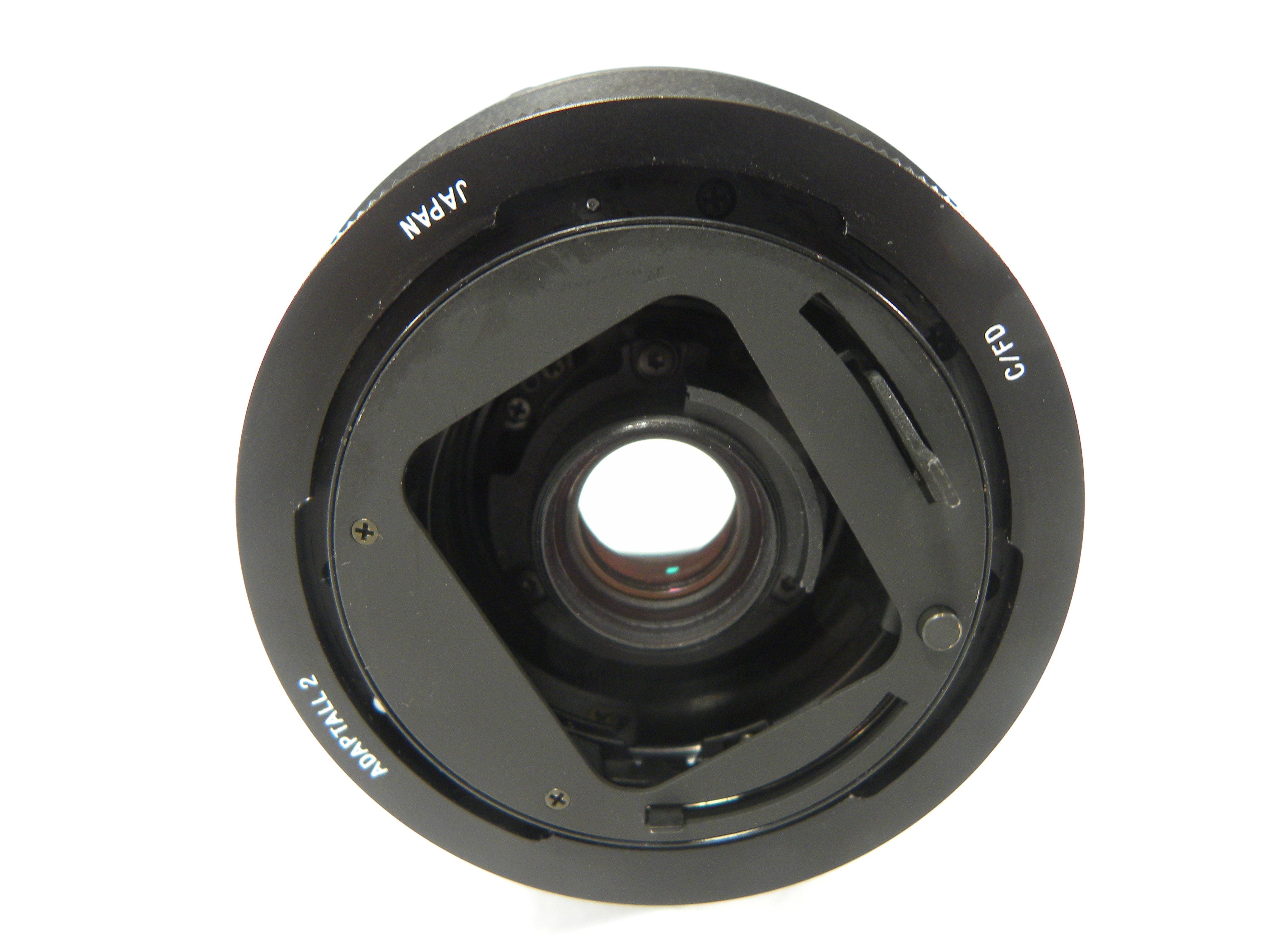Tamron 28-200mm f3.8-5.6 lens w/Canon FD Adaptall 2