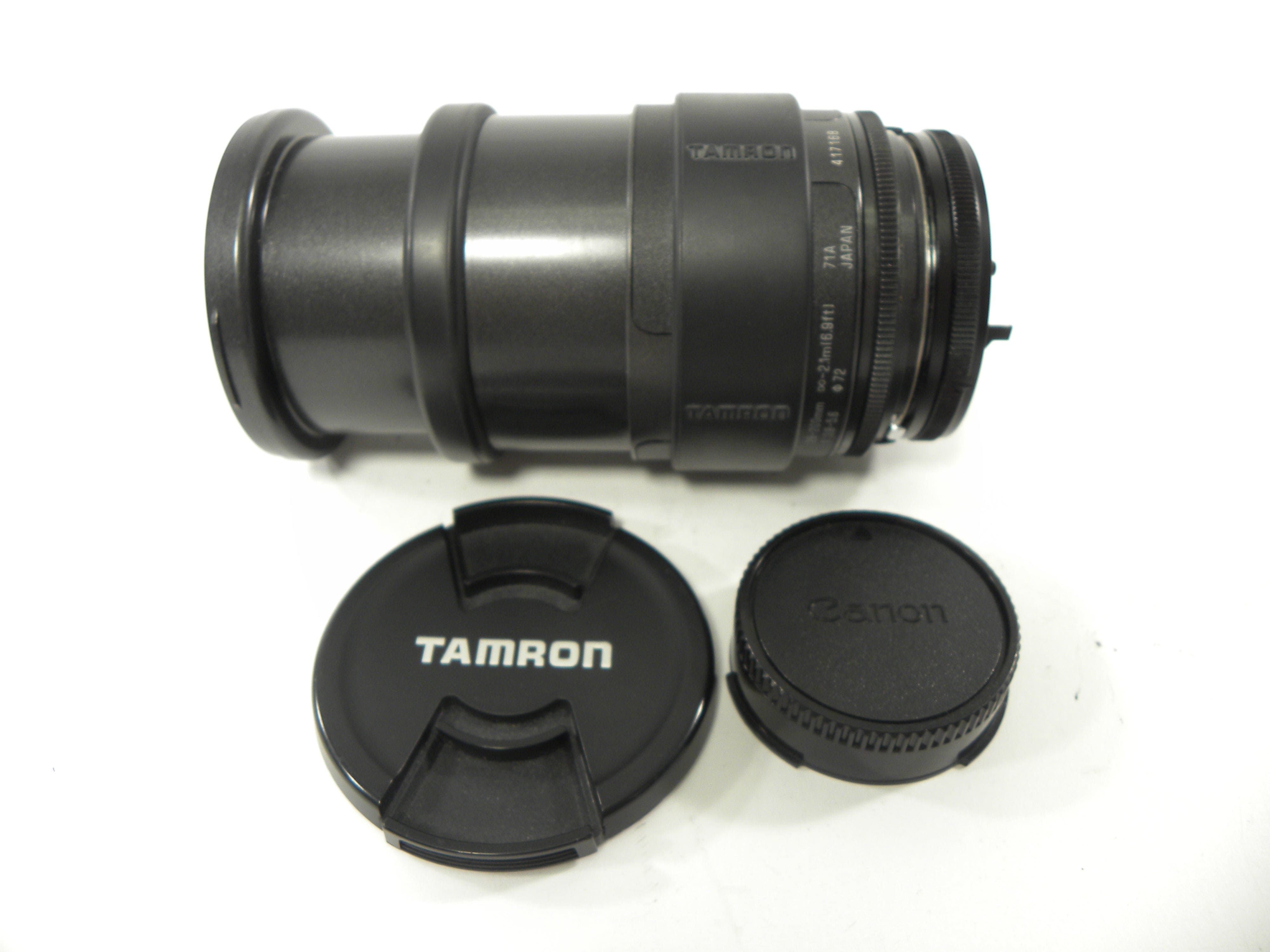 Tamron 28-200mm f3.8-5.6 lens w/Canon FD Adaptall 2