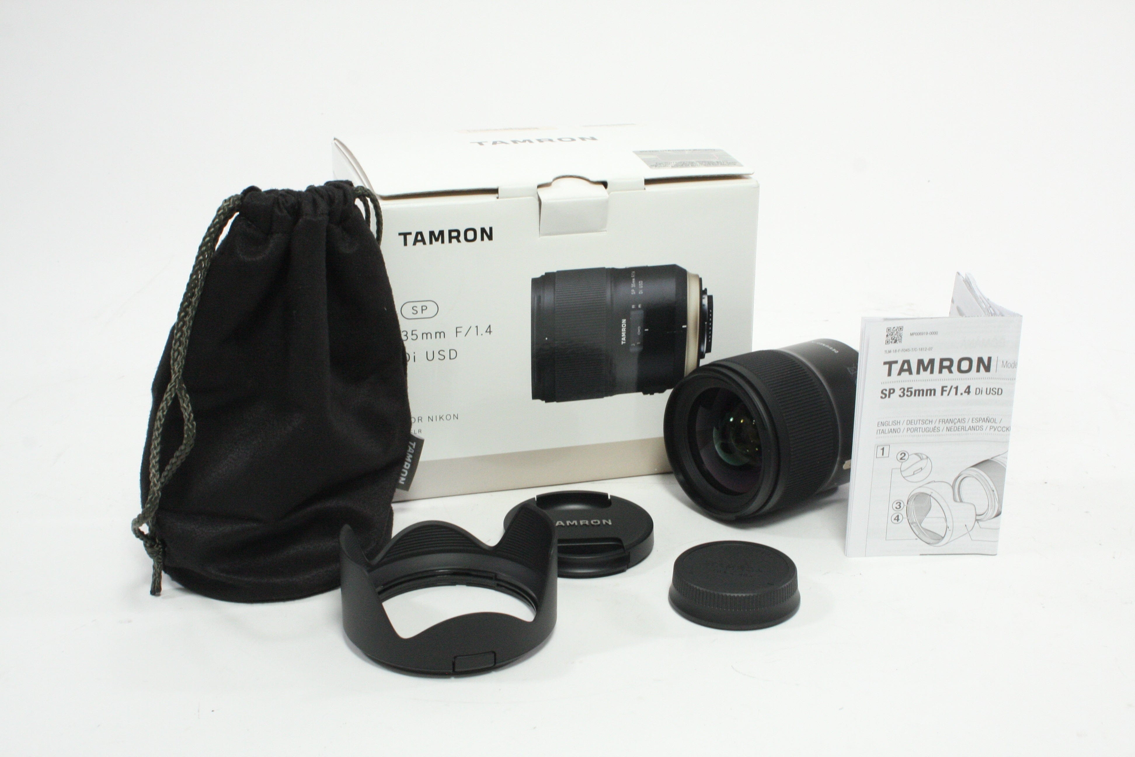 Tamron 35mm f/1.4 SP Di USD Lens for Nikon F Mount