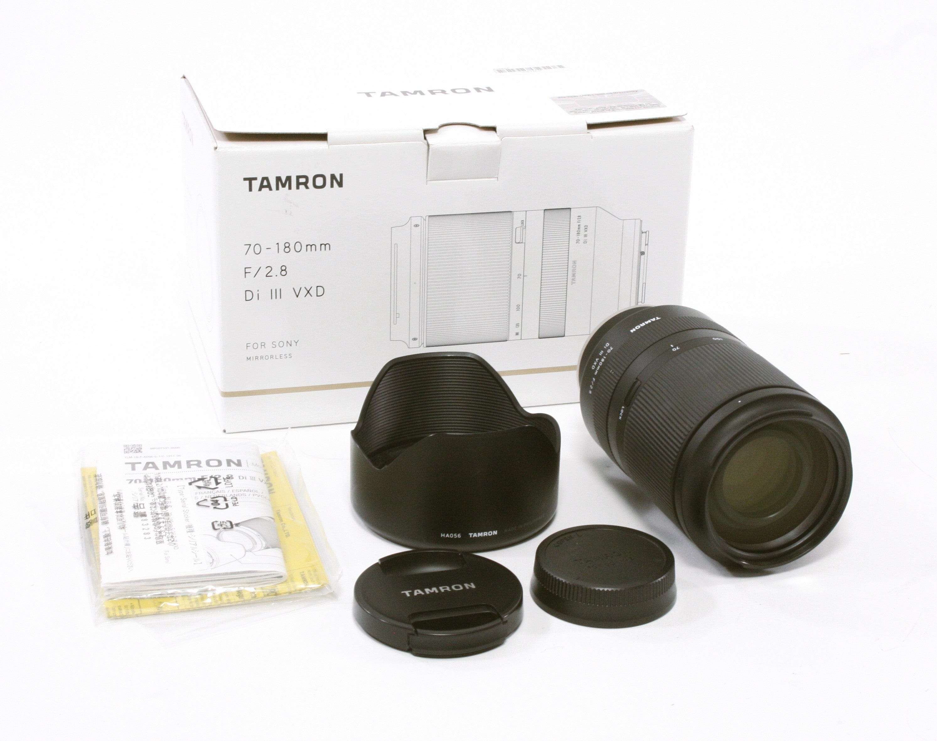 Tamron 70-180 Di III VXD for Sony E