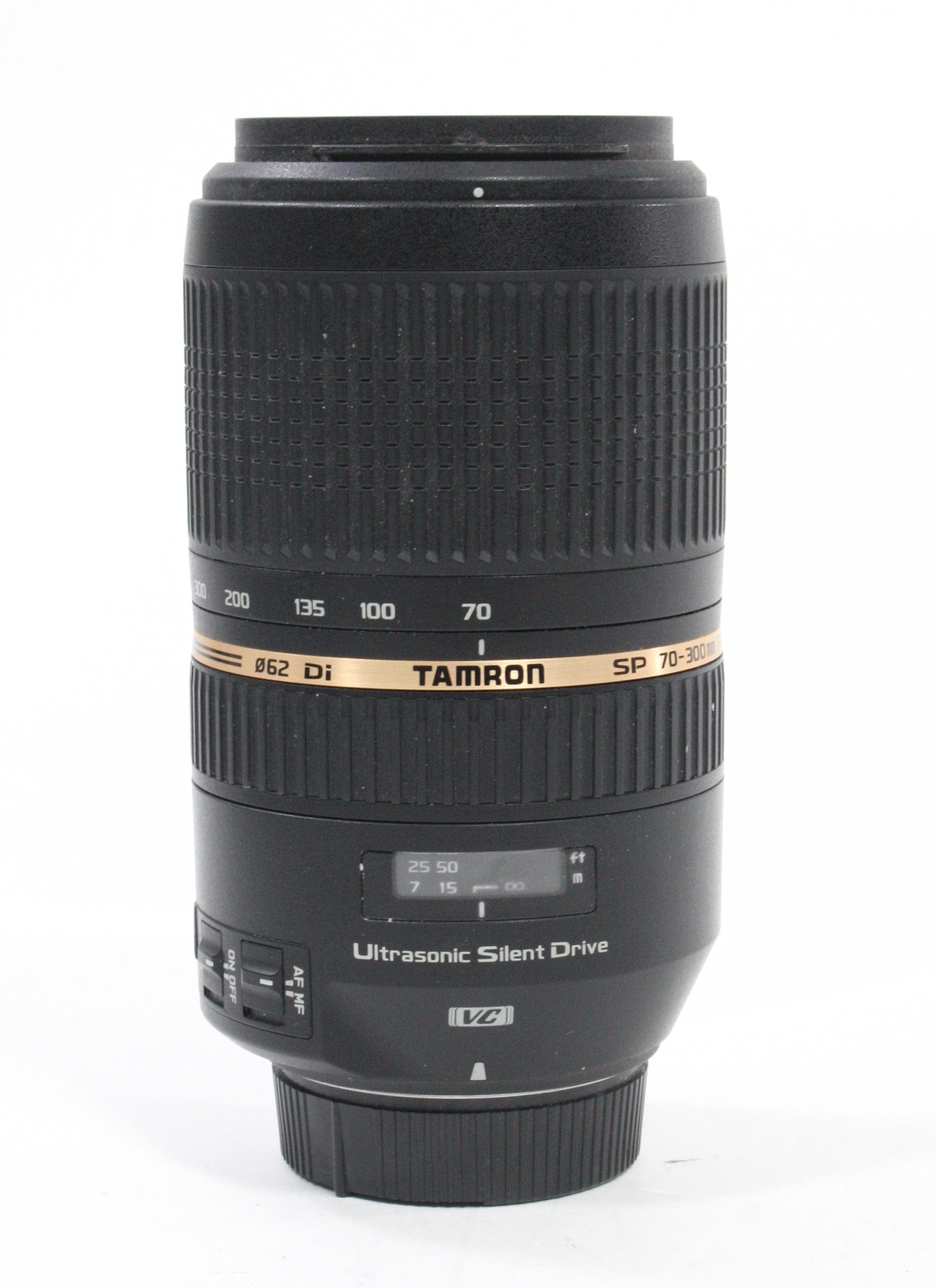 Tamron 70-300mm f/4-5.6 SP Di USD VC Lens for Nikon F Mount