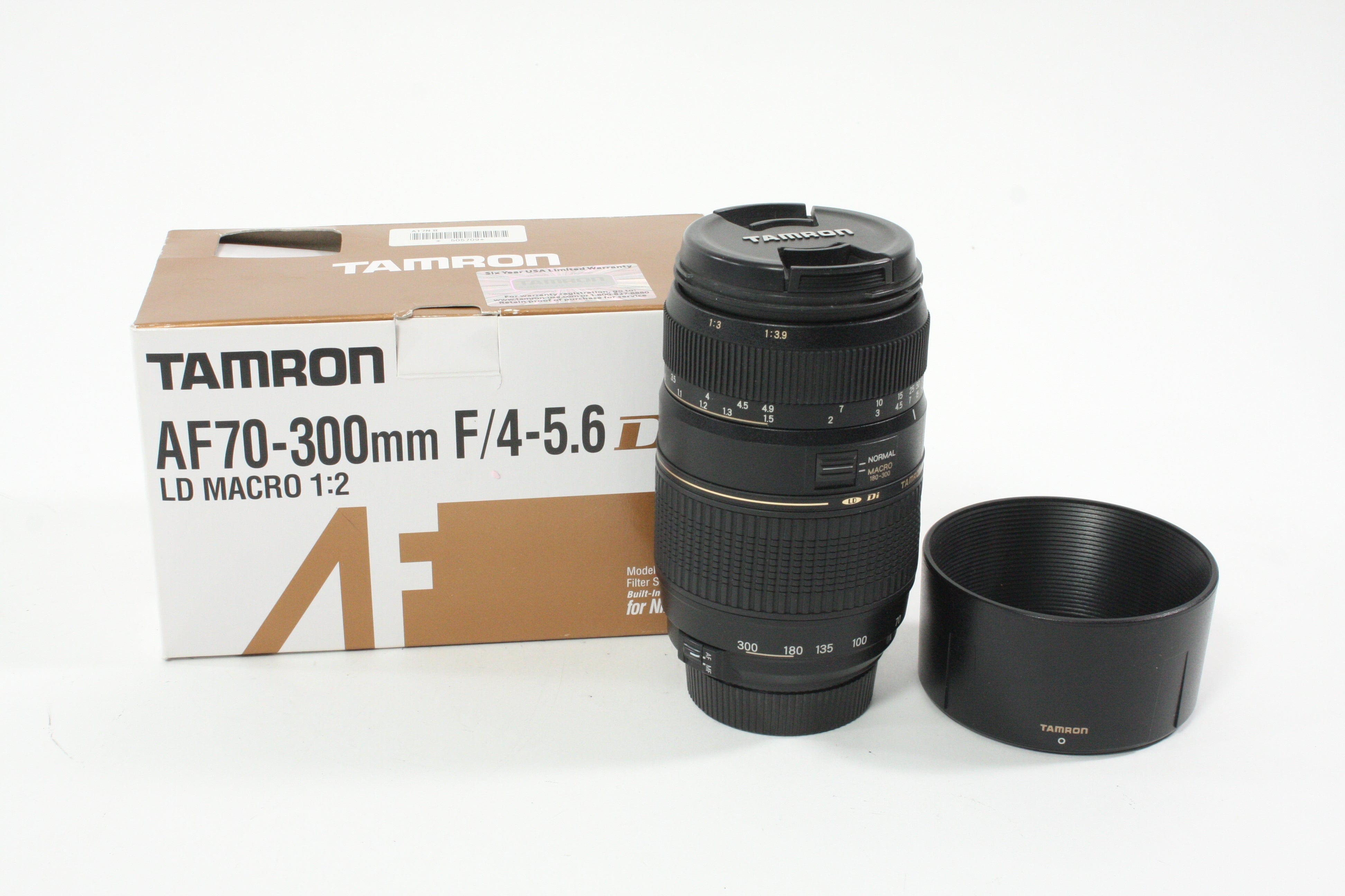 Tamron AF 70-300mm F4-5.6 Di (A17) LD Macro 1:2 for Nikon