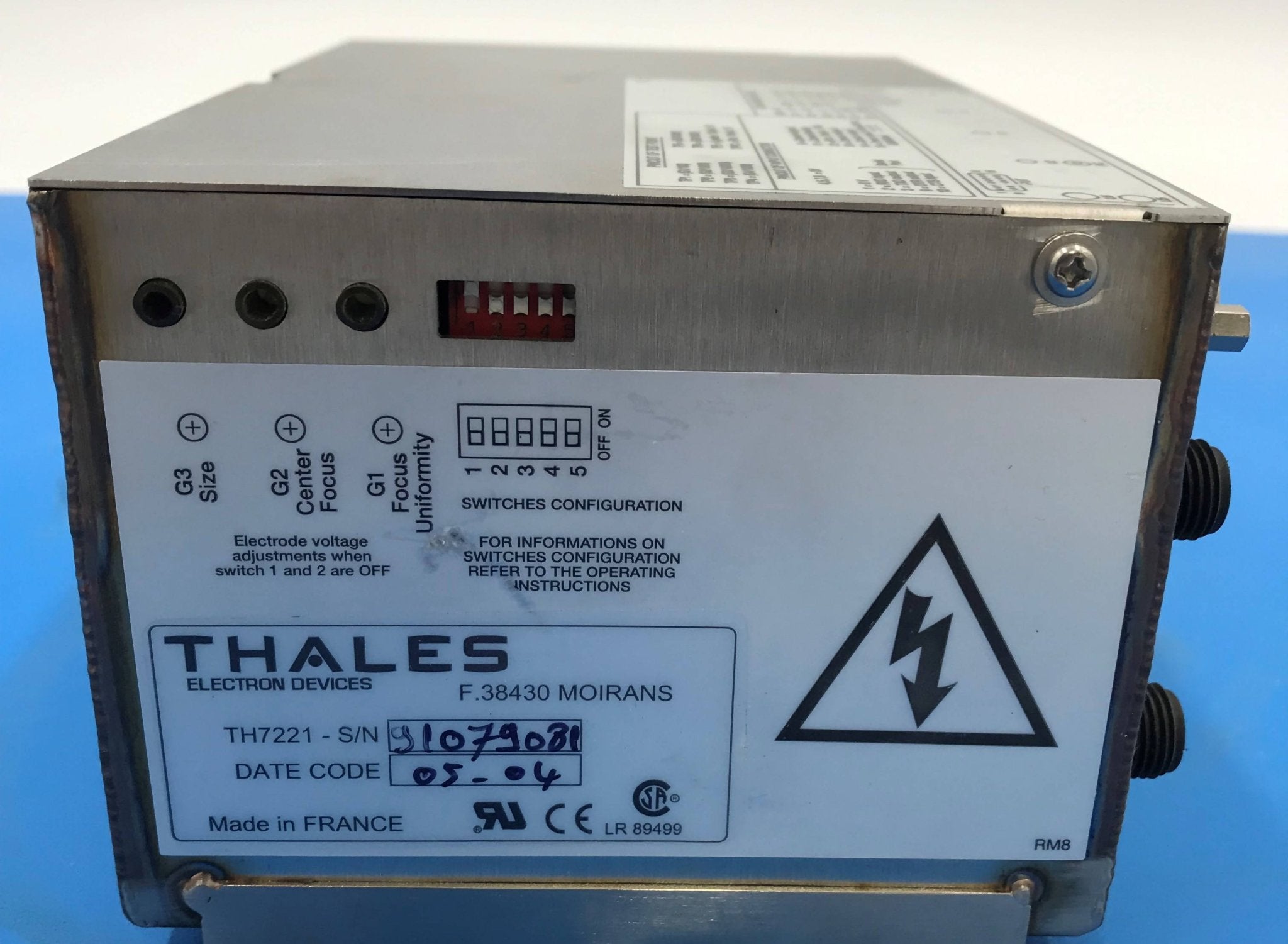 Thales HV II Power Supply ( TH-7221 THALES