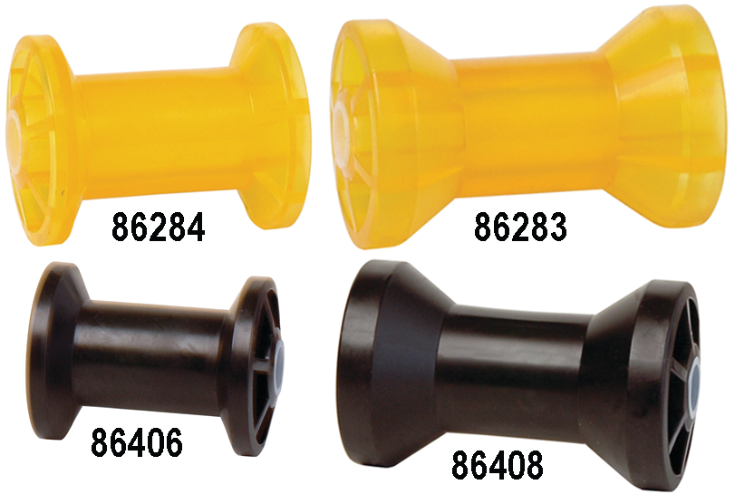 Tie Down Engineering 86406 Hull Sav'r Poly Vinly Black Roller