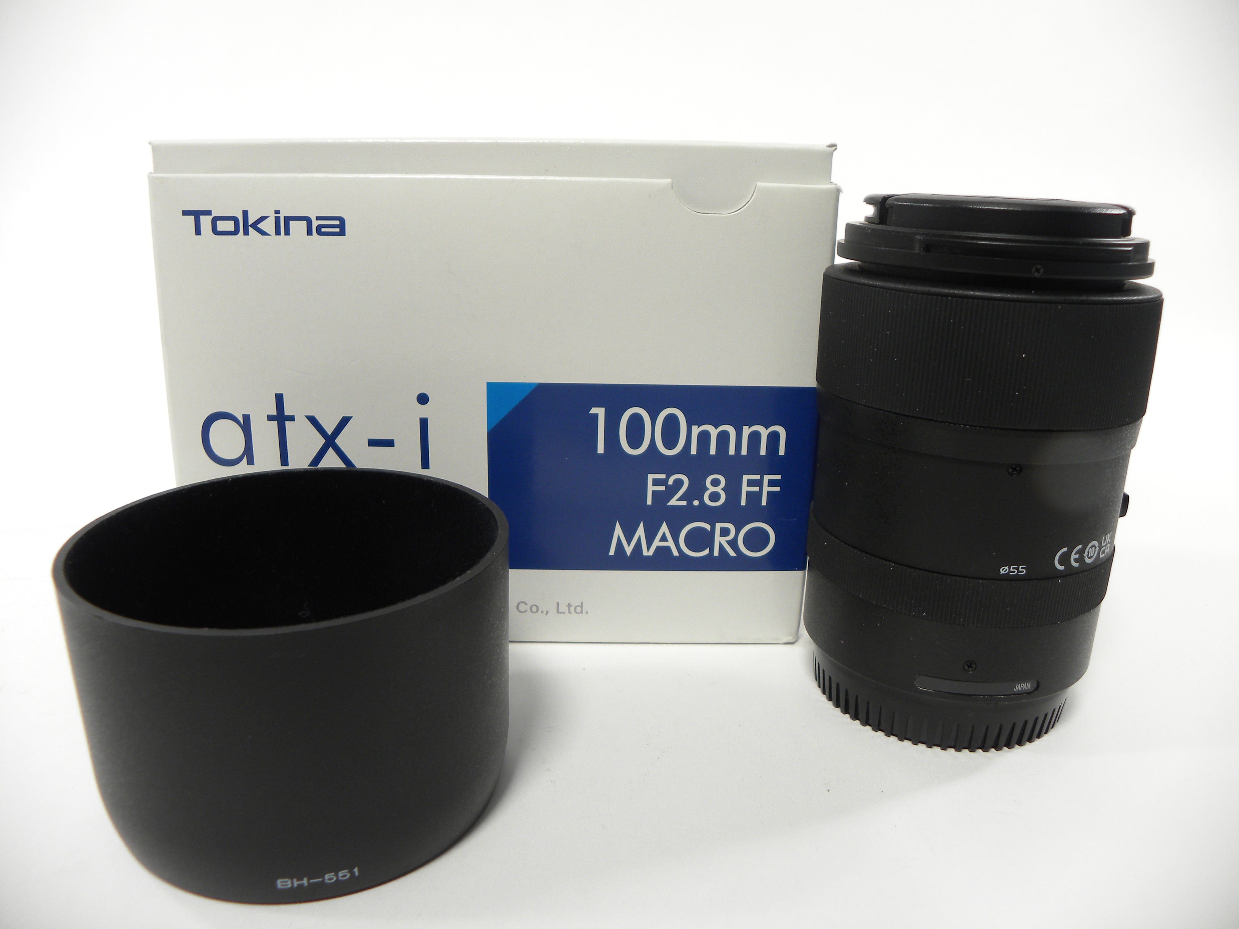Tokina ATX-i 100mm f2.8 FF Macro Canon EF Mount