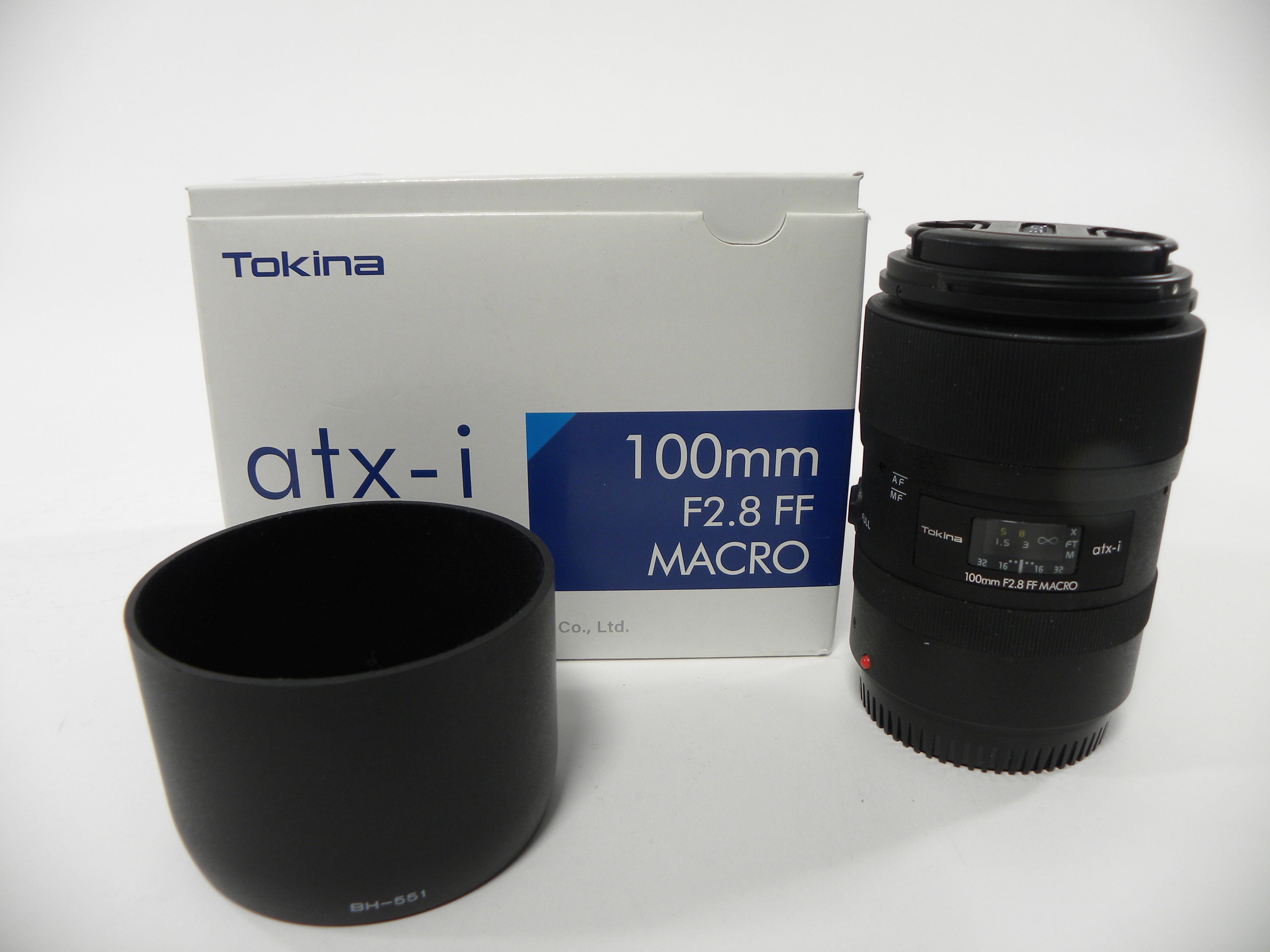 Tokina ATX-i 100mm f2.8 FF Macro Canon EF Mount