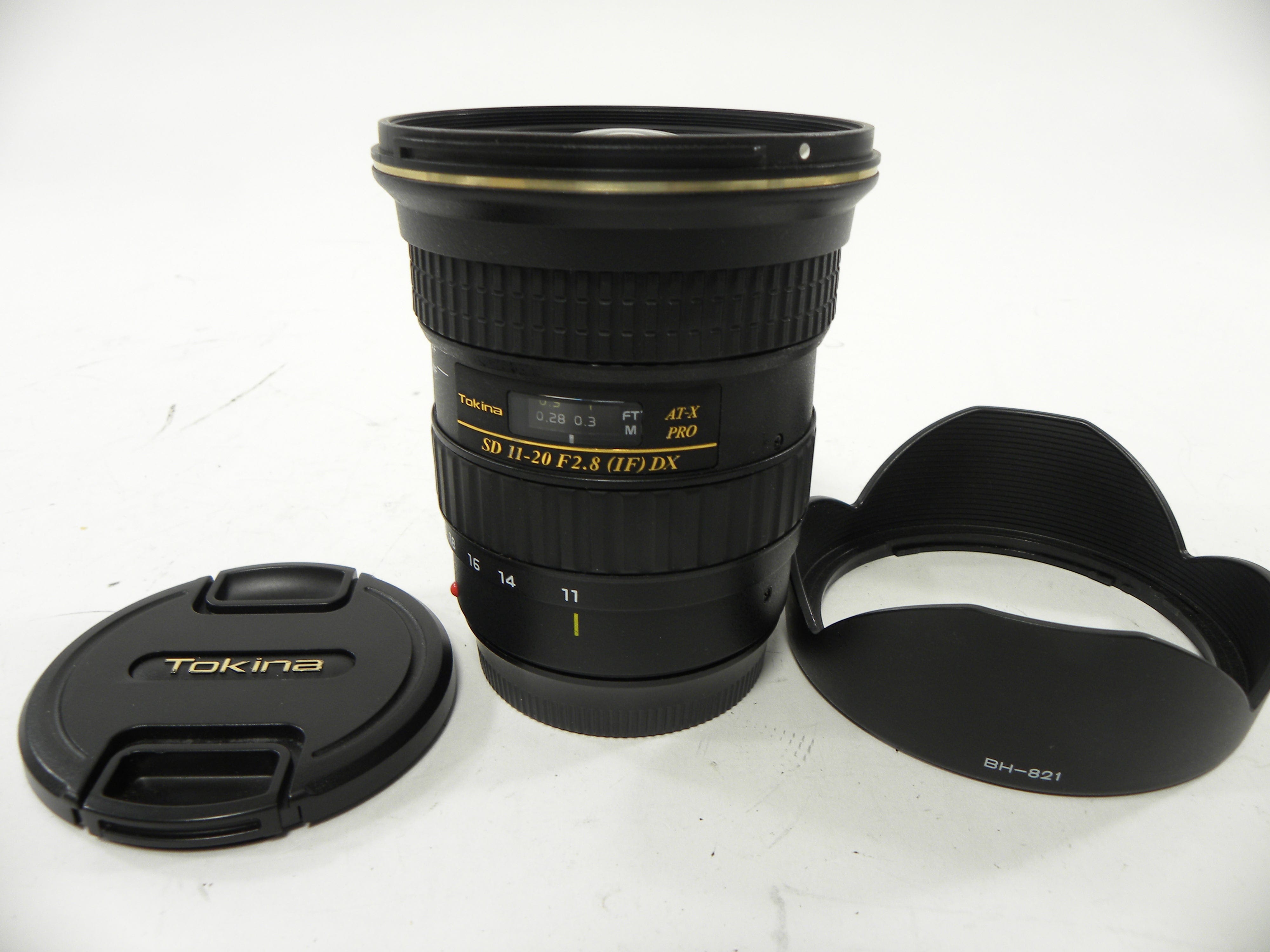 Tokina SD AT-X Pro 11-20mm f2.8 IF DX Canon EF Mount