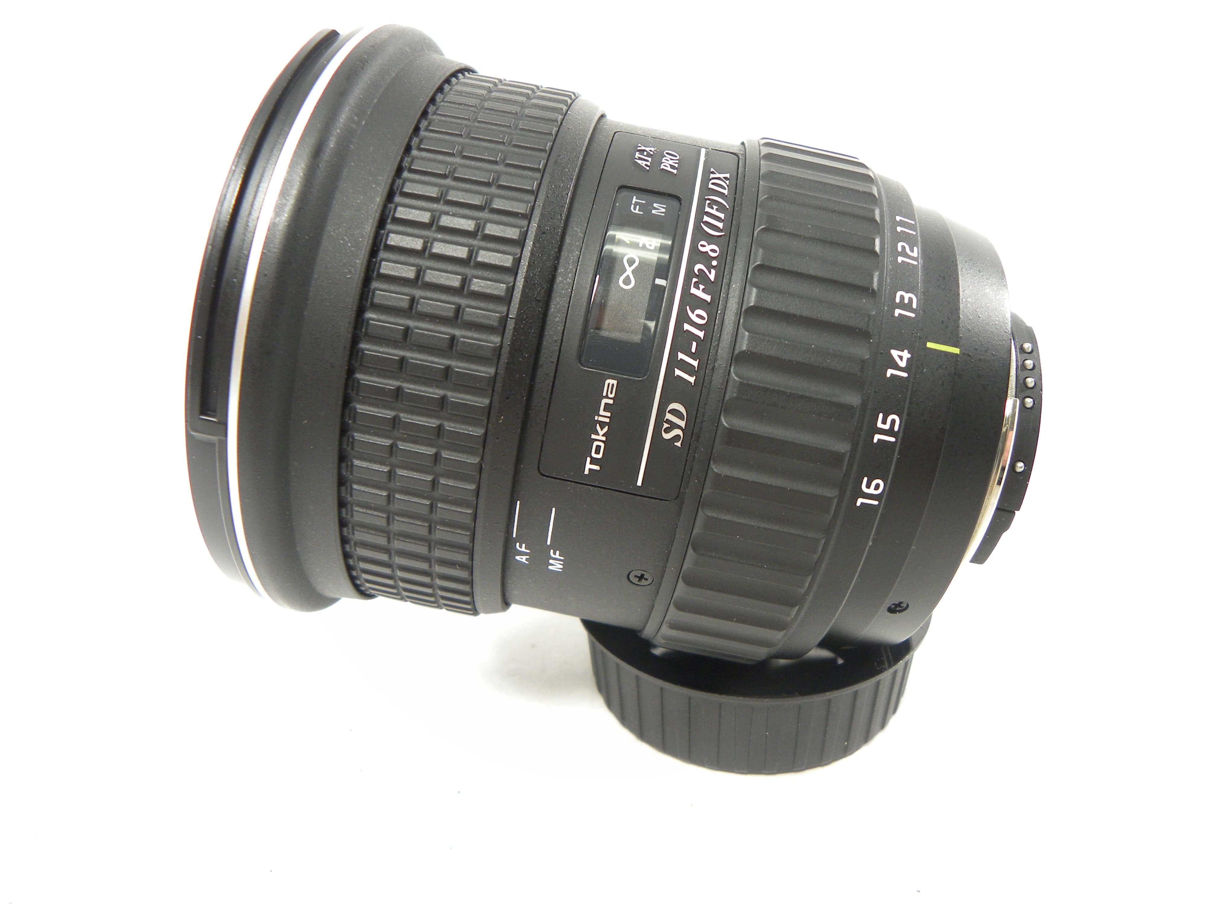 Tokina SD IF DX 11-16mm f2.8 AT-X Pro Nikon F Mount APS-C