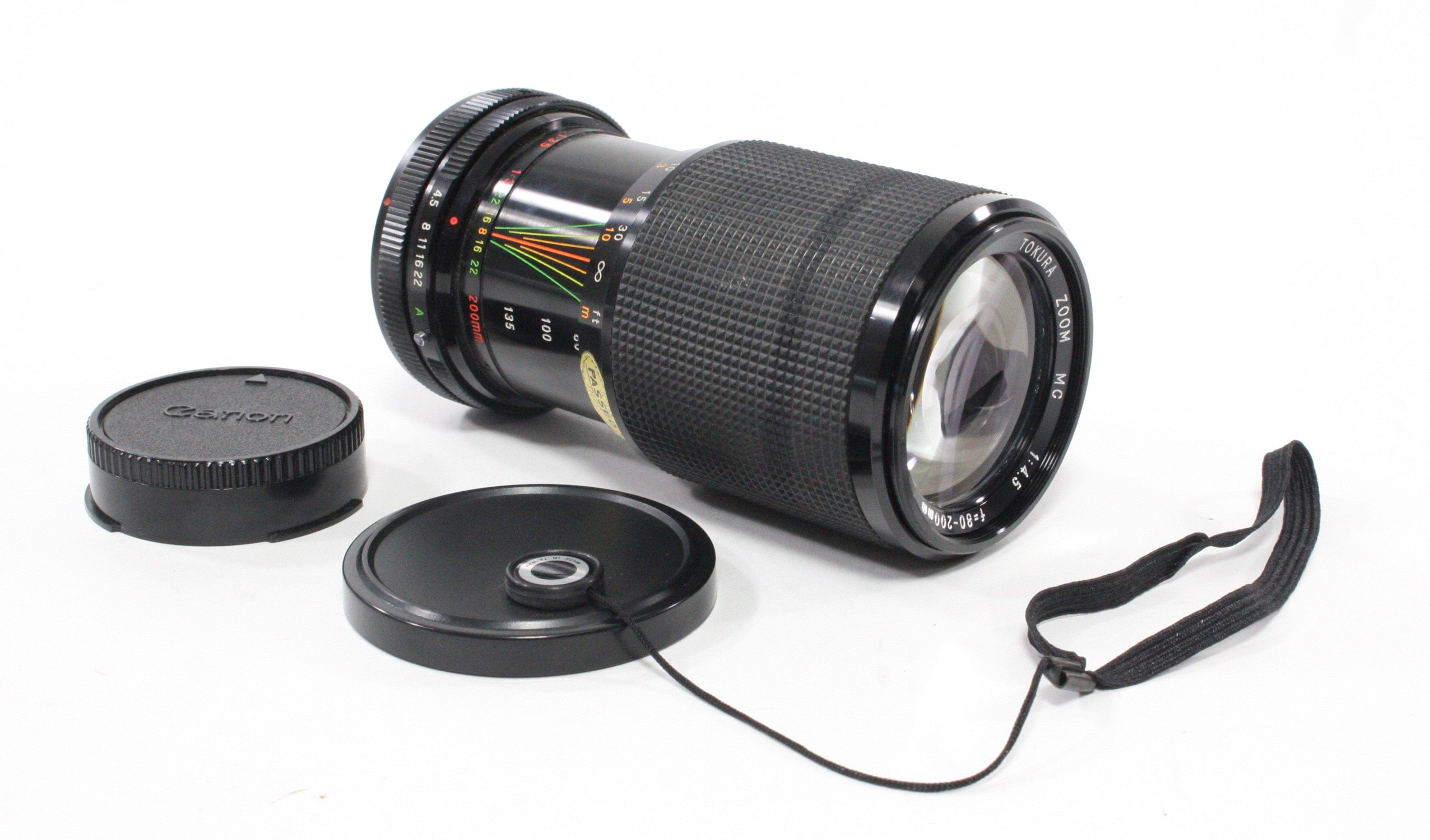 Tokura 80-200mm f/4.5 Lens for Canon FD Mount