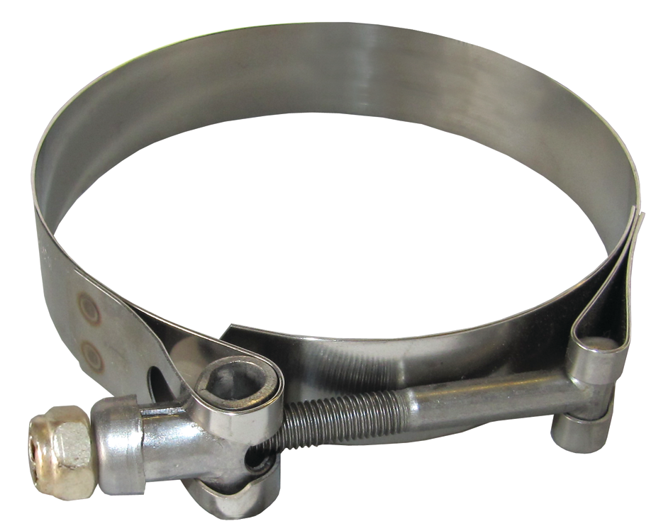 Trident Marine 720-5120L Trident SS T-Bolt Hose Clamps, 5-1/2"