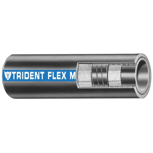 Trident Marine 100-0126 Trident Flex Wired Wet Exhaust & Water Hose, 1/2" ID (50 ft. Coil)