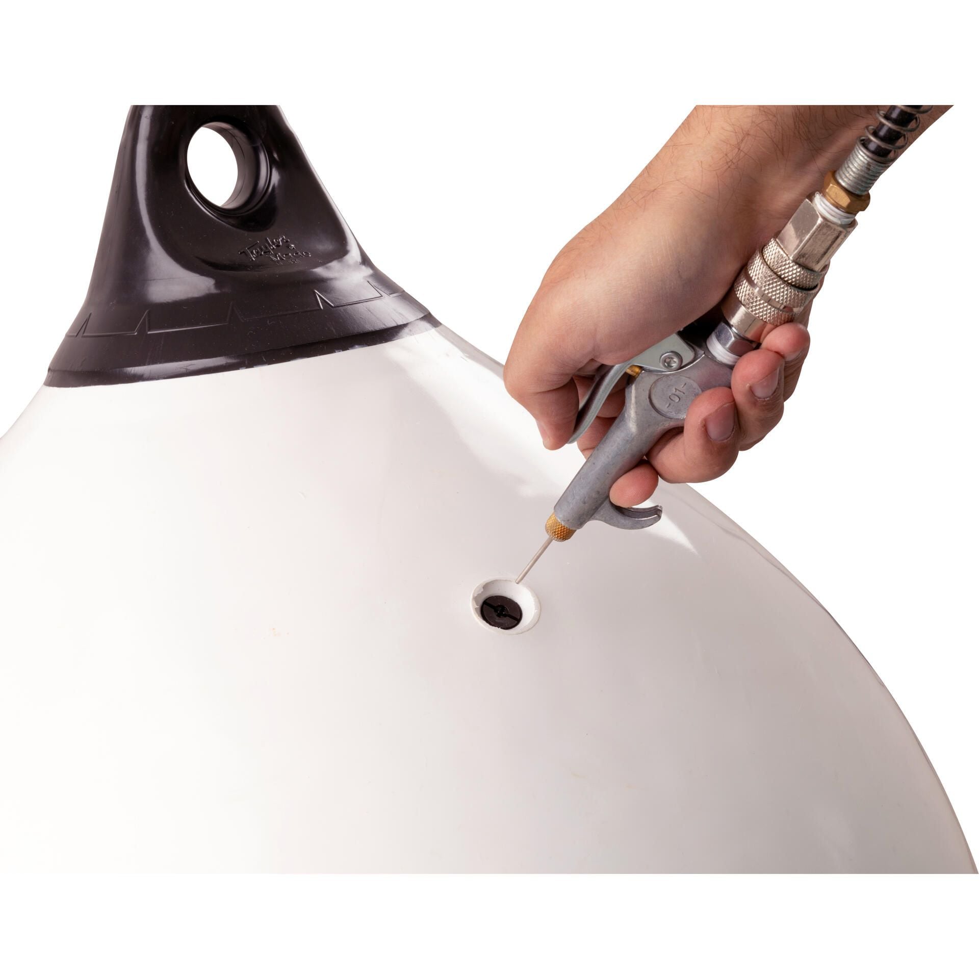 Taylor Made Products 1191 Taylor Tuff End Fender, 12" x 35", White