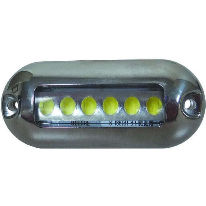 TH Marine LED-51901-DP T-H Underwater Light With Stainless Steel Bezel