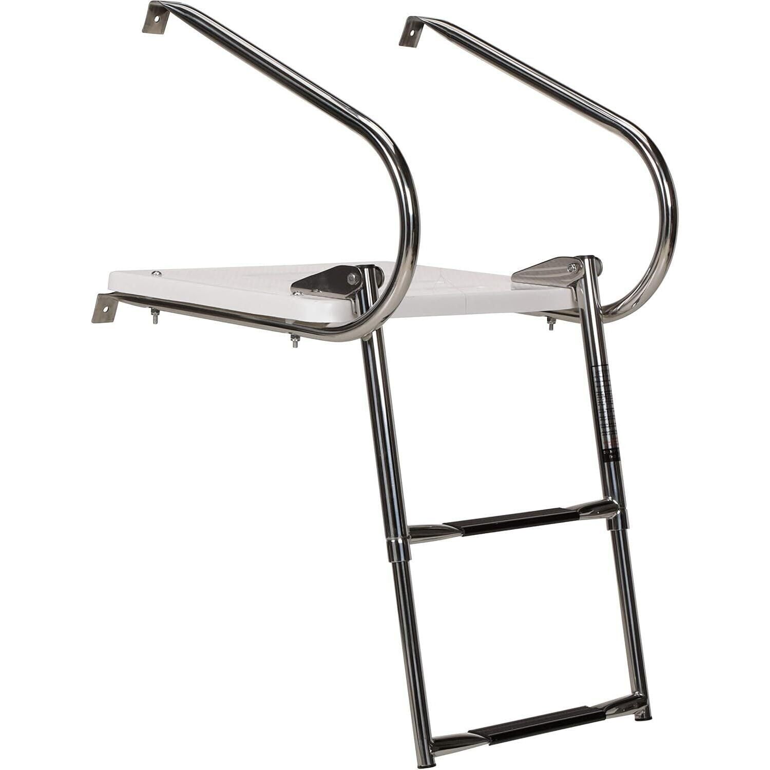 Seachoice 71351 Universal Swim Platform With Top Mount Ladder