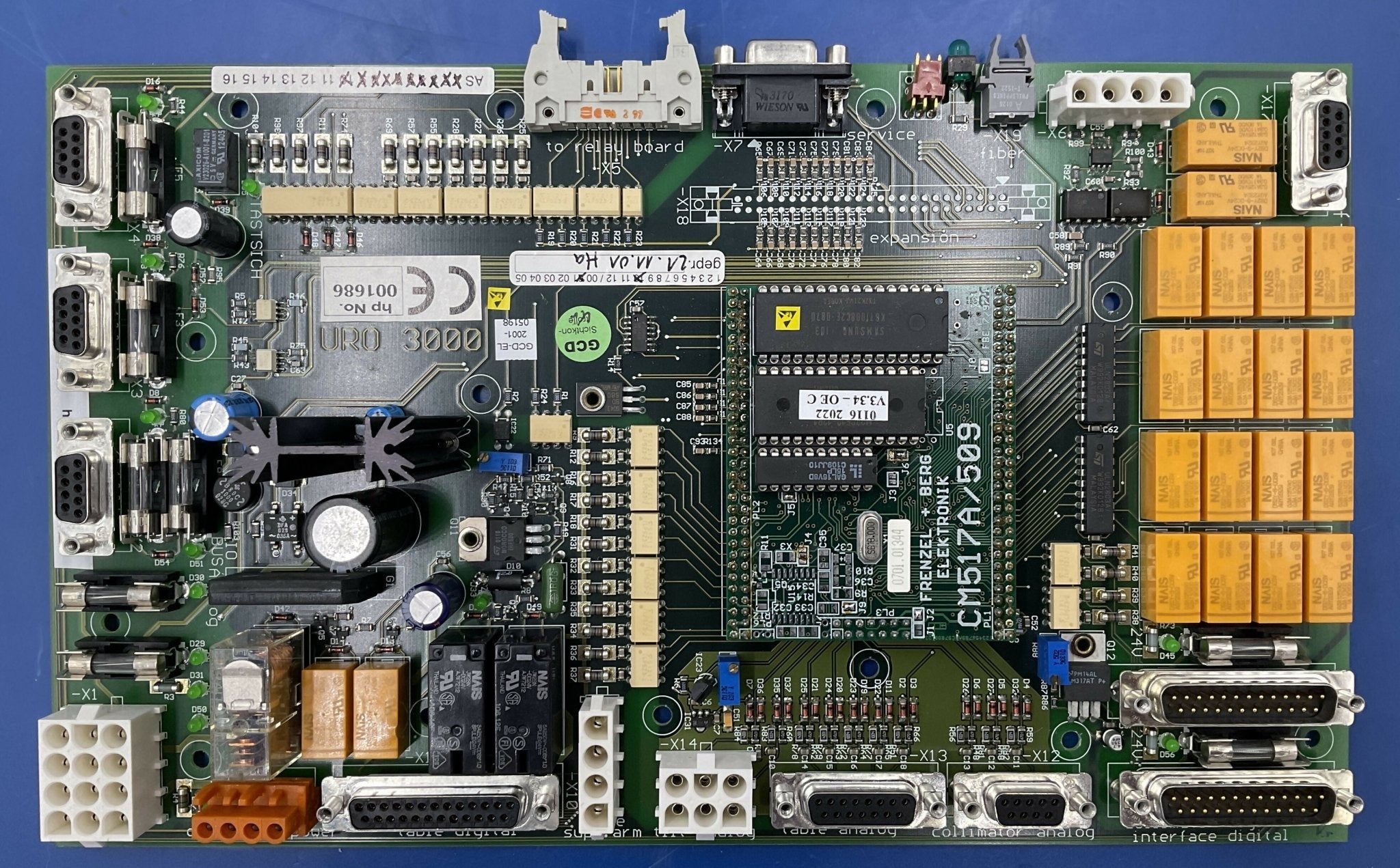 URO 3000 INTERFACE BOARD (HP 0116 2020) OEC