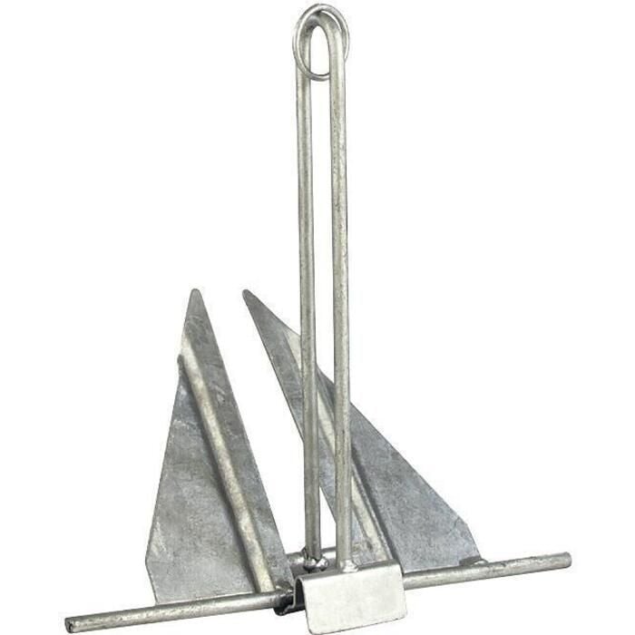Seachoice 41610 Hot Dipped Galvanized Utility Anchor, Size 7E