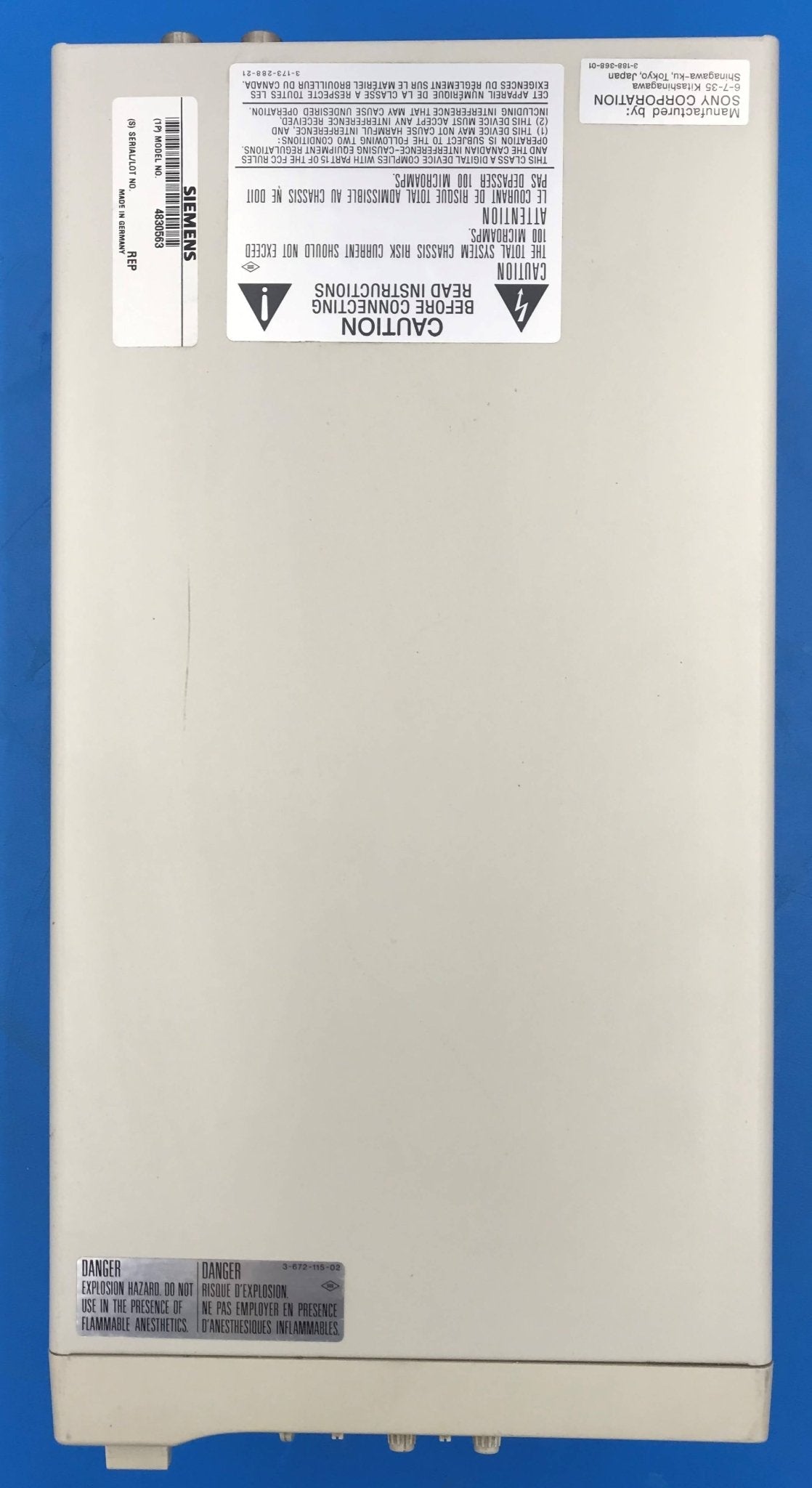 Video Graphic Printer (4830563/UP-890MD Siemens/Sony