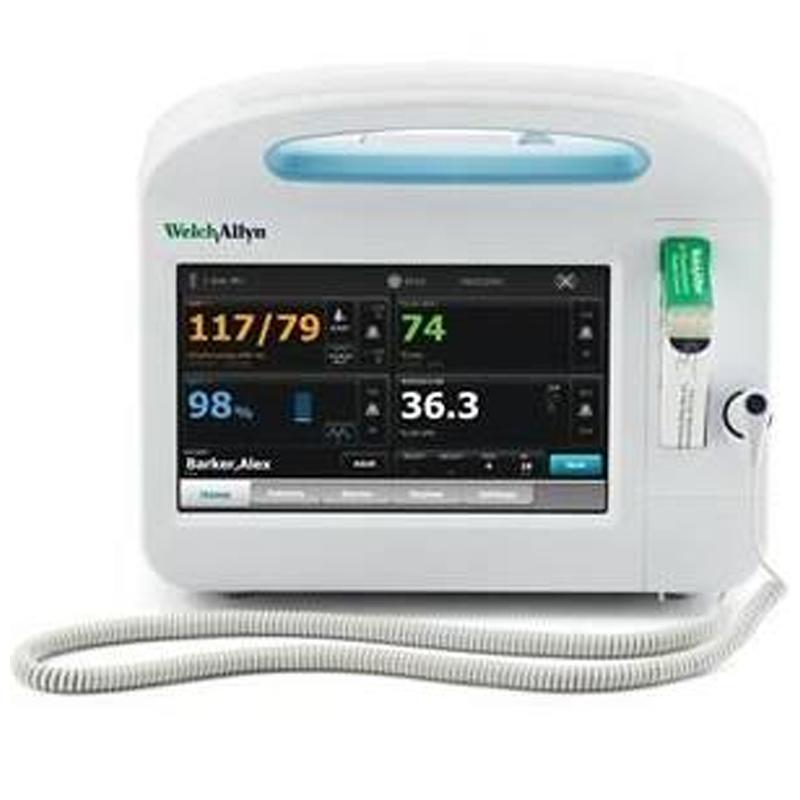 Open Box Welch Allyn 67NXEX-B Connex Vital Signs Monitor With Nellcor Spo2, Braun Thermoscan Pro 6000 Thermom