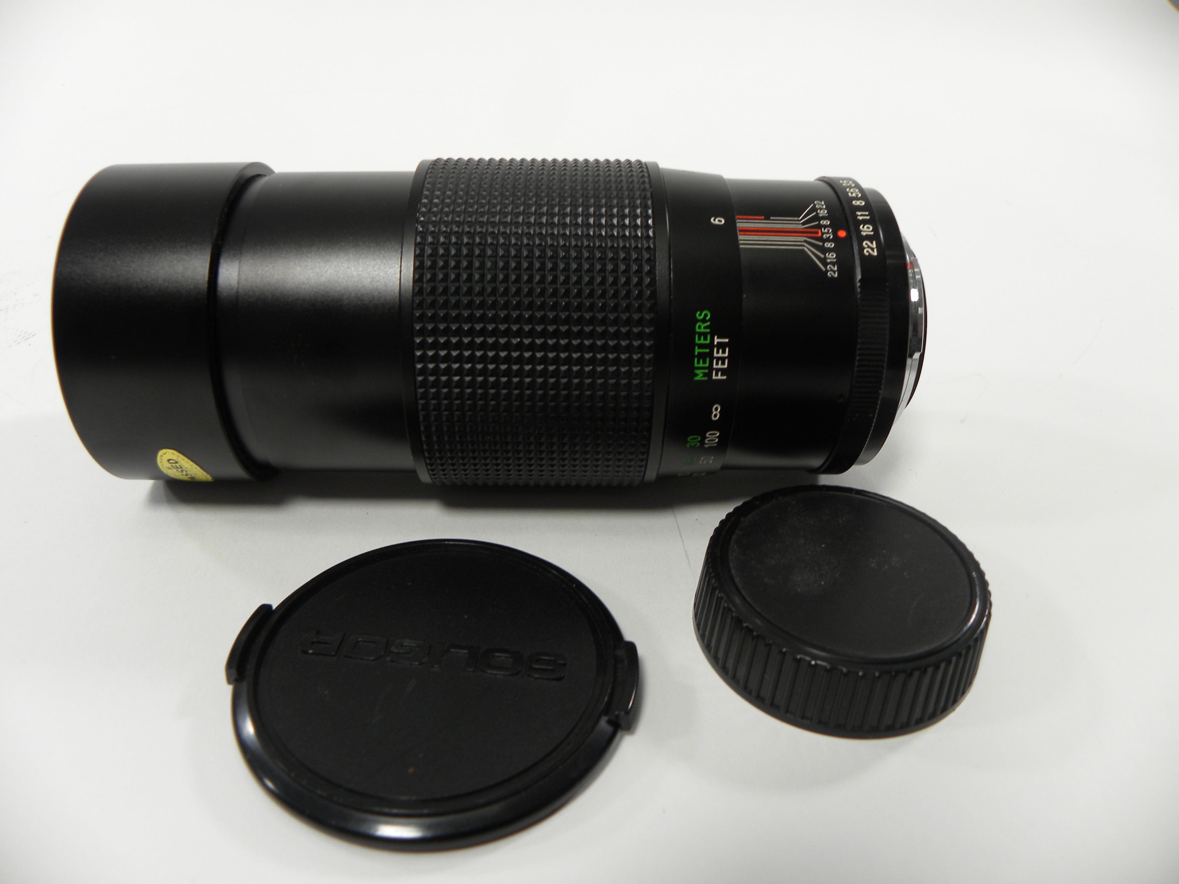 Vivitar 200mm f3.5 Auto Telephoto PK Mount lens