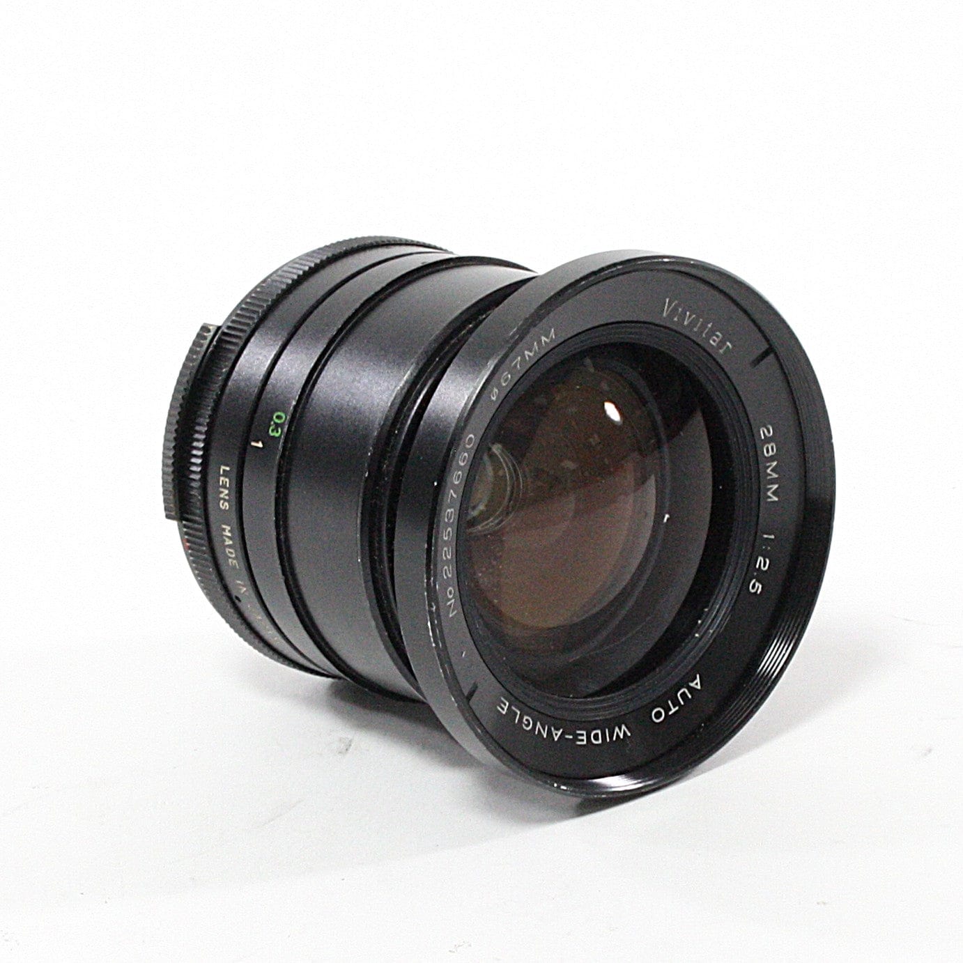Vivitar 28mm f/2.5 Lens