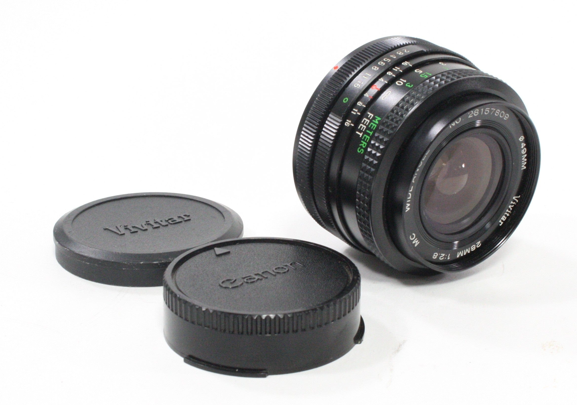 Vivitar 28mm f/2.8 Lens for Canon FD Mount