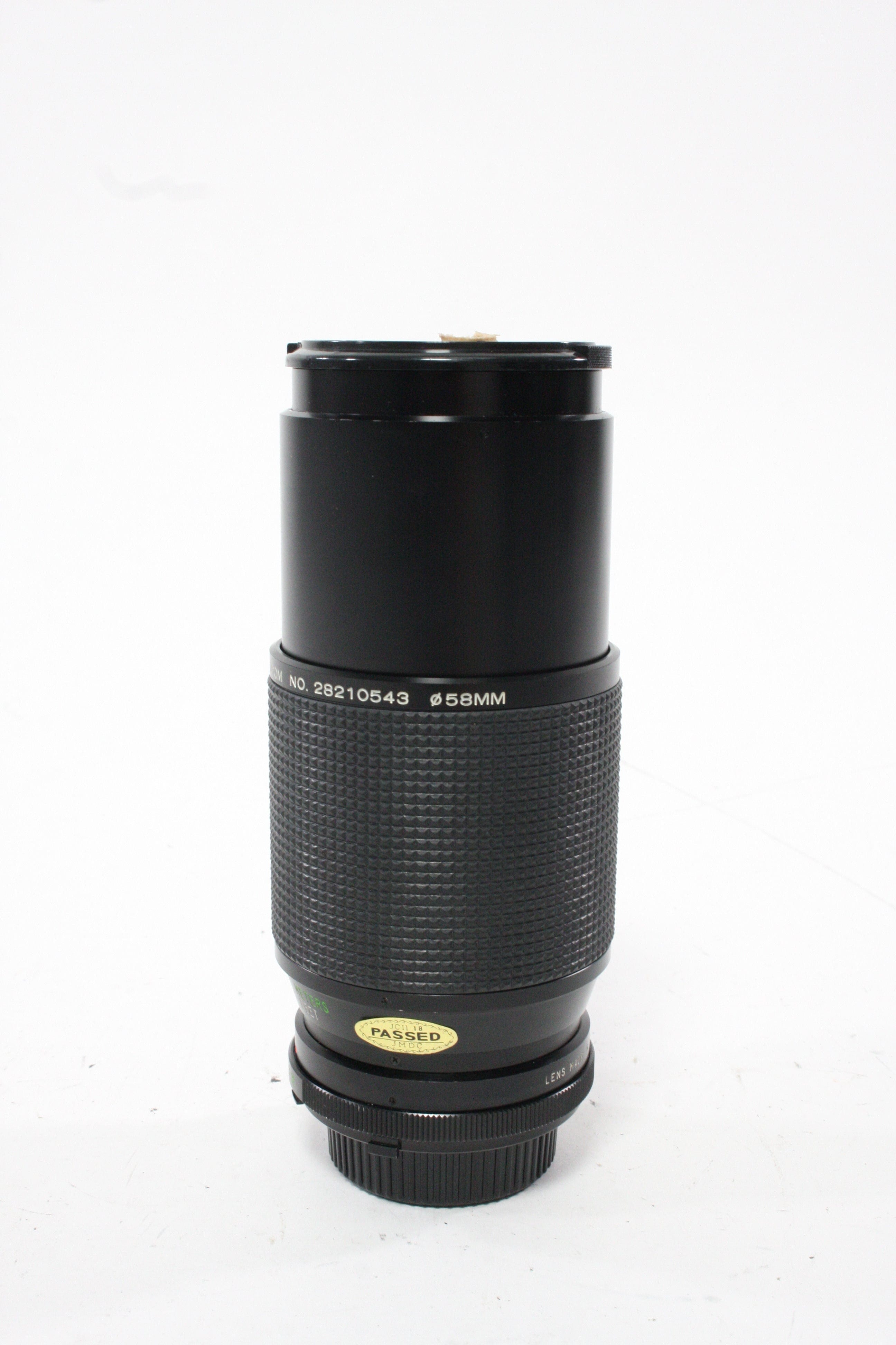 Vivitar 80-200mm f/4.5 MC Lens for Minolta MD Mount