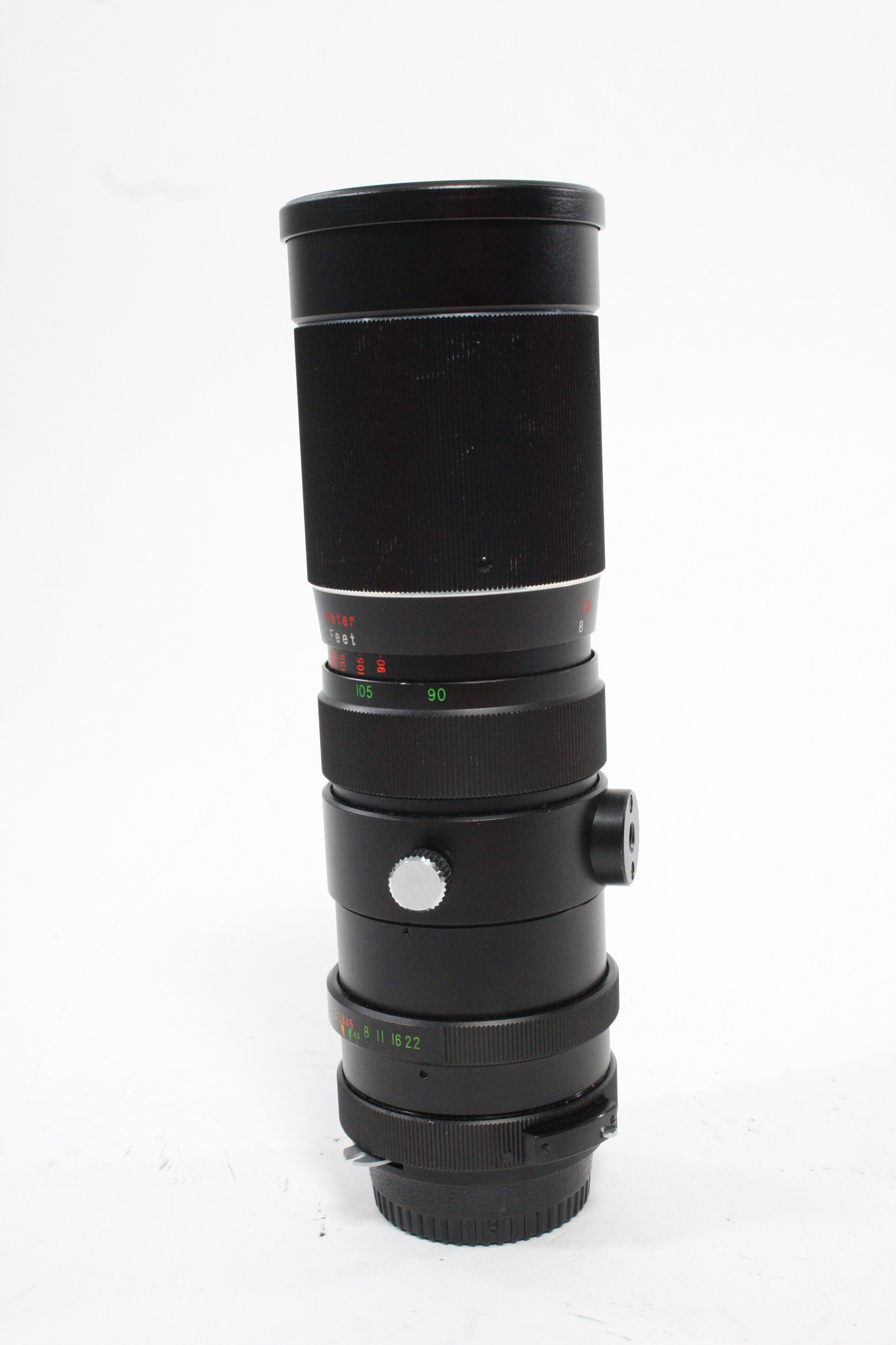 Vivitar 90-230mm f/4.5 Non-AI Lens for Vivitar TX Mount with Nikon F Adapter