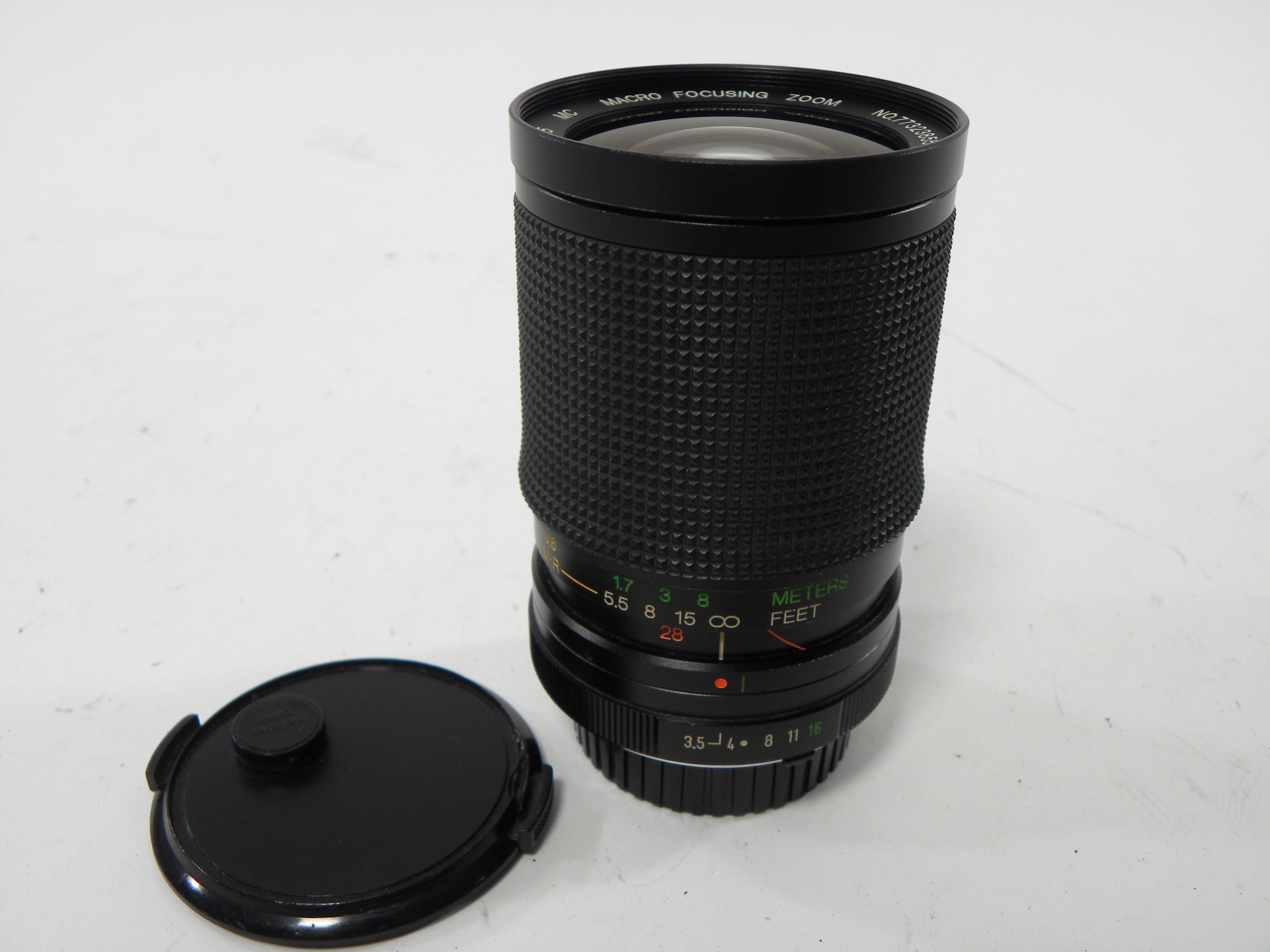 Vivitar MC Focusing Zoom 28-85mm f3.5-4.5 Minolta MD Mount