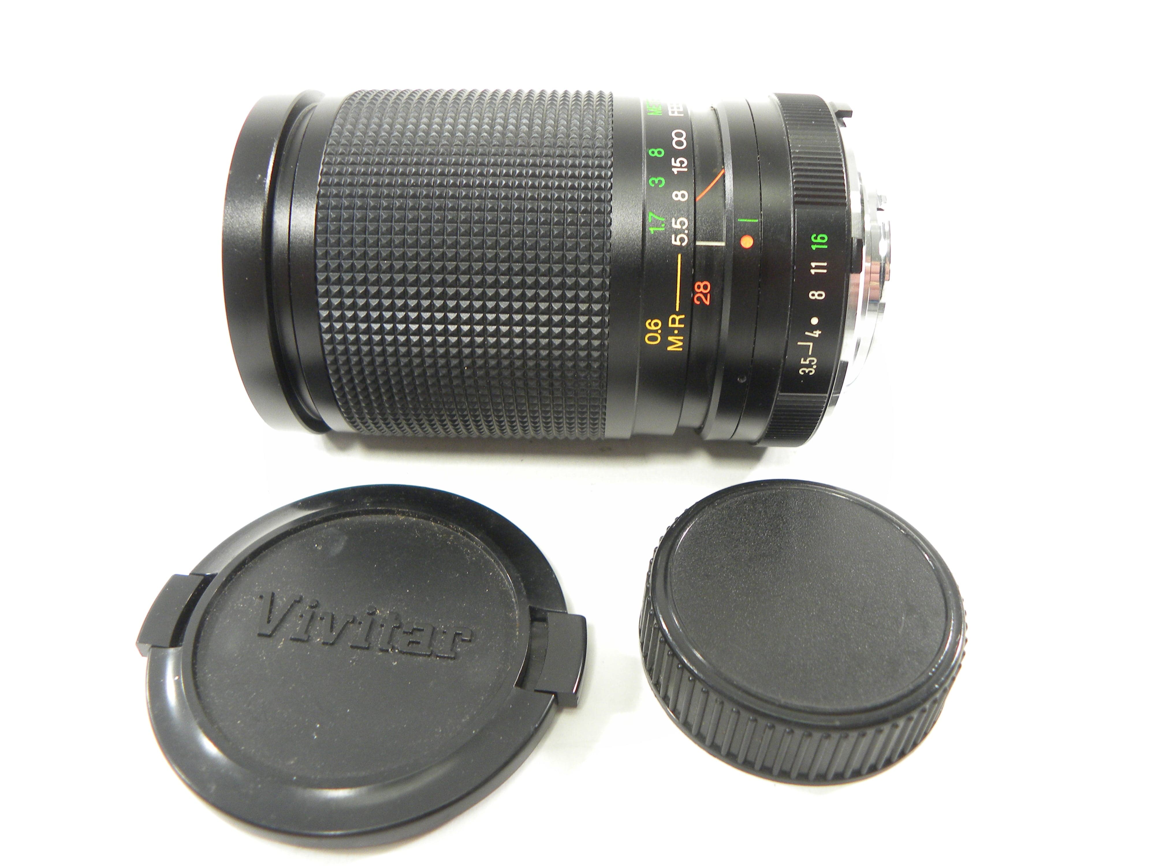 Vivitar MC Macro Focusing Zoom 28-85mm f3.5-4.5 Minolta MD Mount