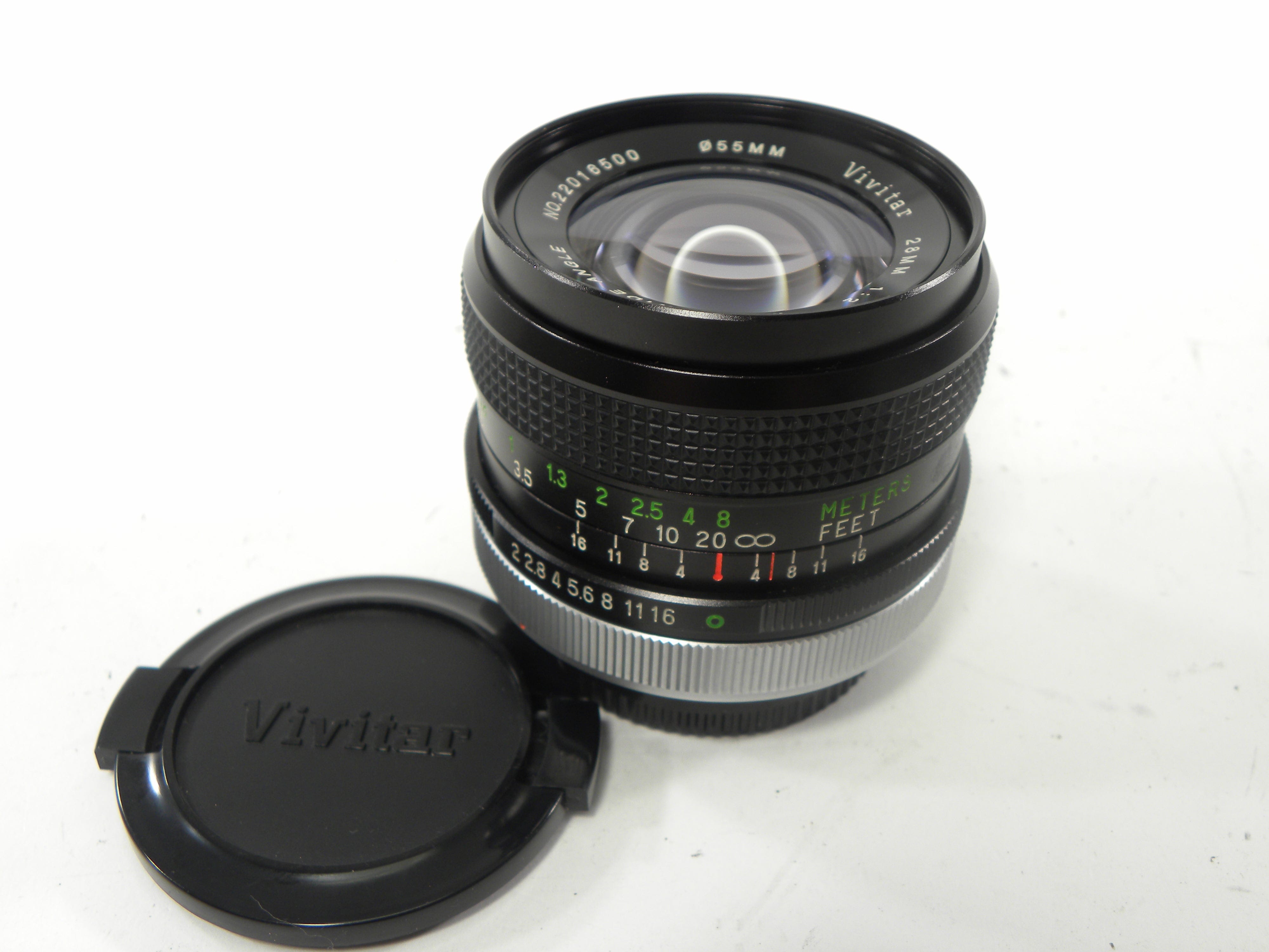 Vivitar MC Wide Angle 28mm f2 Canon FD Mount