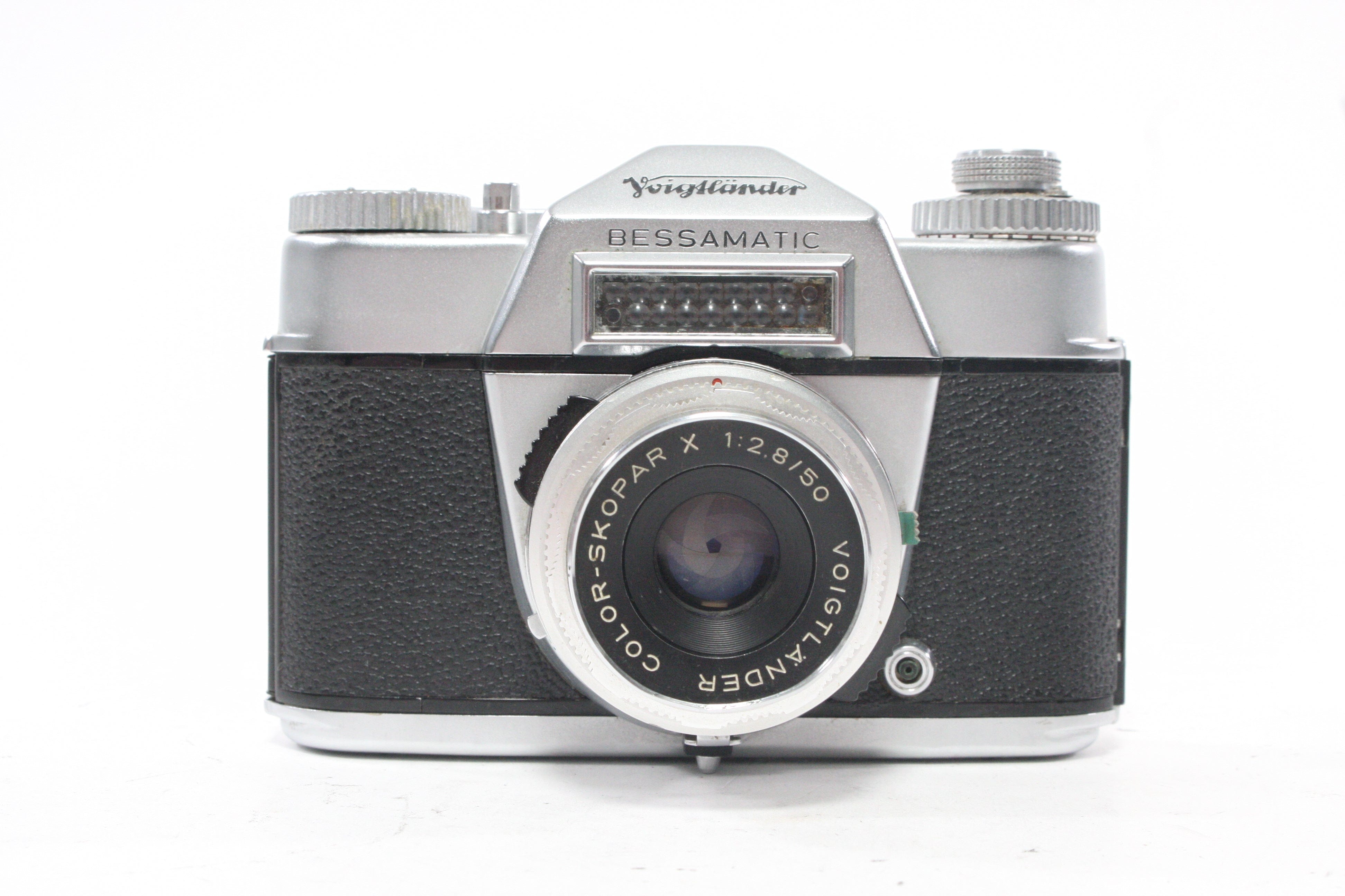 Voightland Bessamtic with Skoper 50mm f/2.8 Lens and Case AS-IS