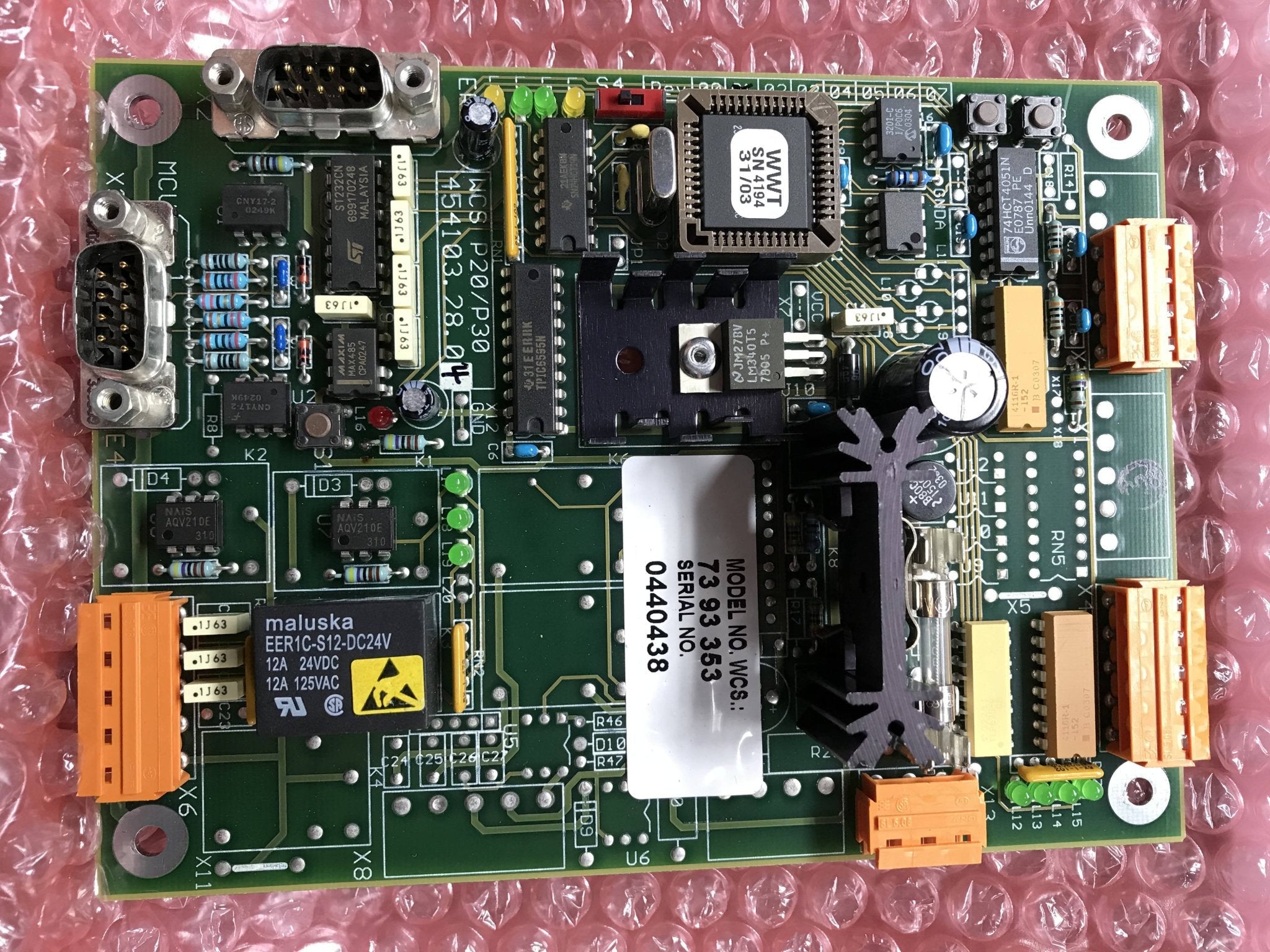 WCS Regulation & Control Board (7393353 Siemens