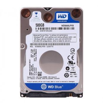 WD5000LPVX | Western Digital Blue 500GB 5400RPM SATA 6Gb/s 8MB Cache 2.5-inch Hard Drive